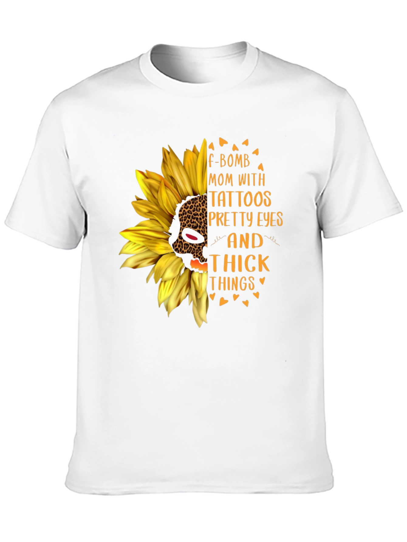 F-Bomb Mom Sunflower Graphic Tee