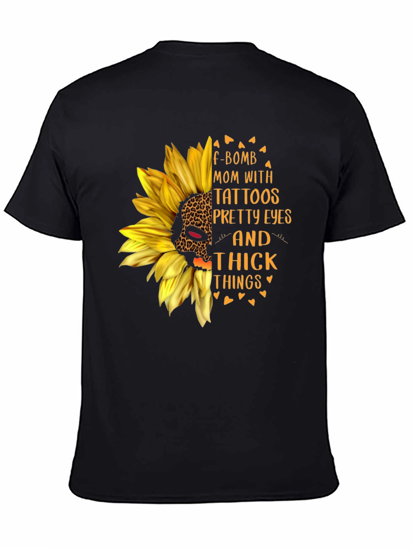 F-Bomb Mom Sunflower Graphic Tee