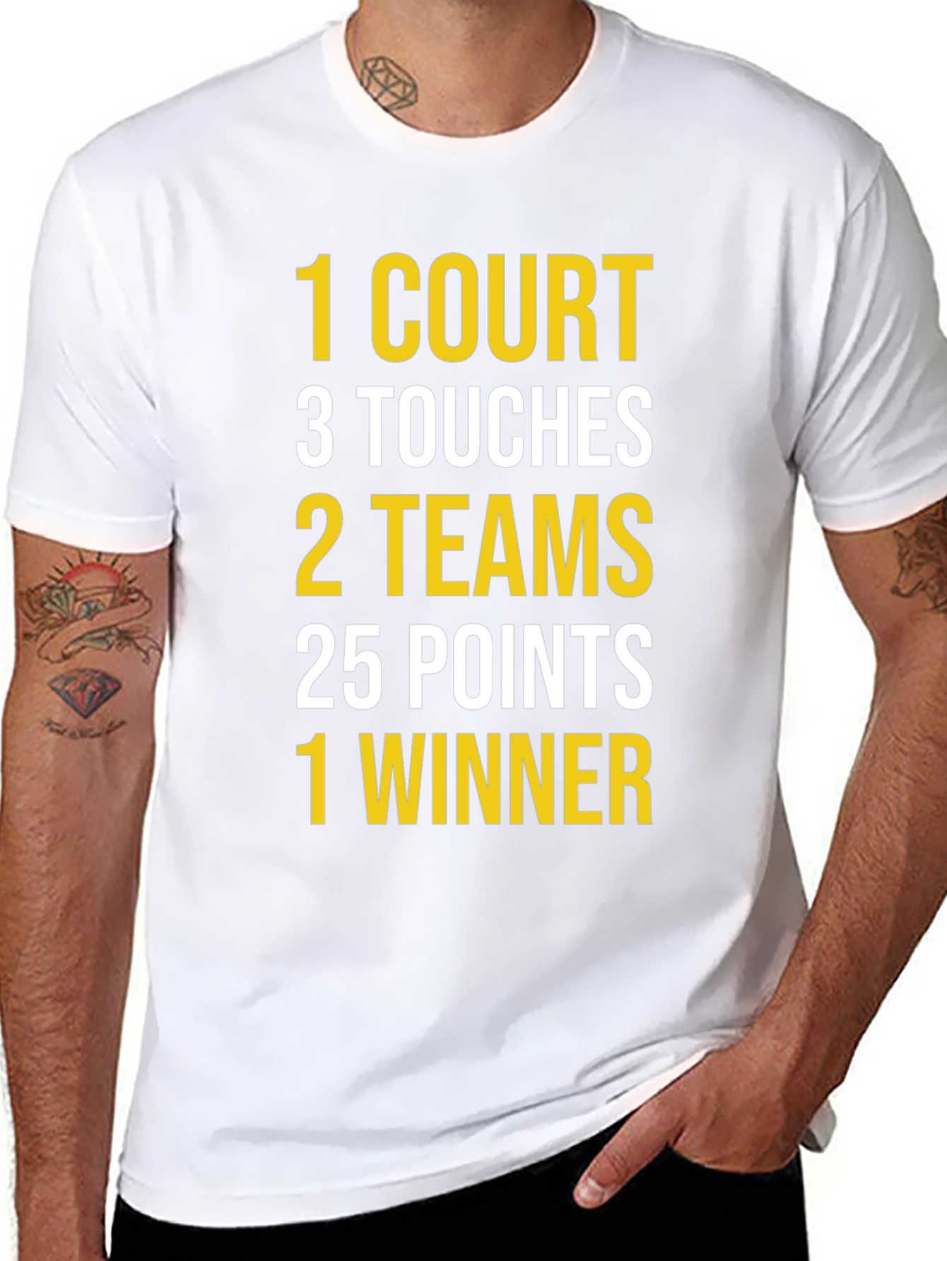 1 Court Basketball T-Shirt