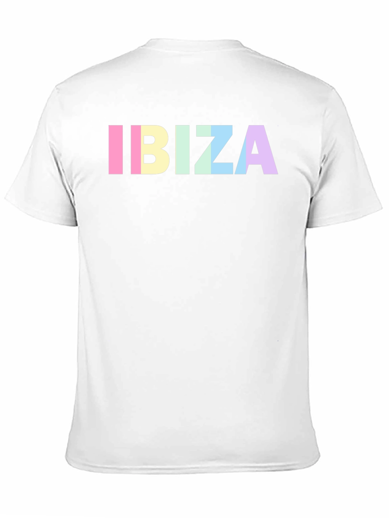 Ibiza Graphic Tee - Black Cotton Blend