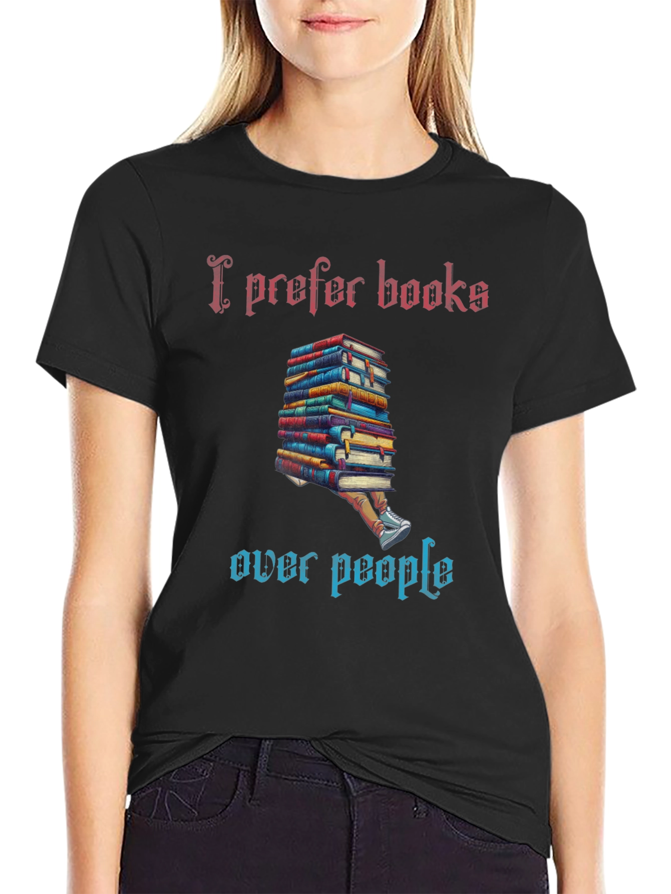 I Prefer Books T-Shirt
