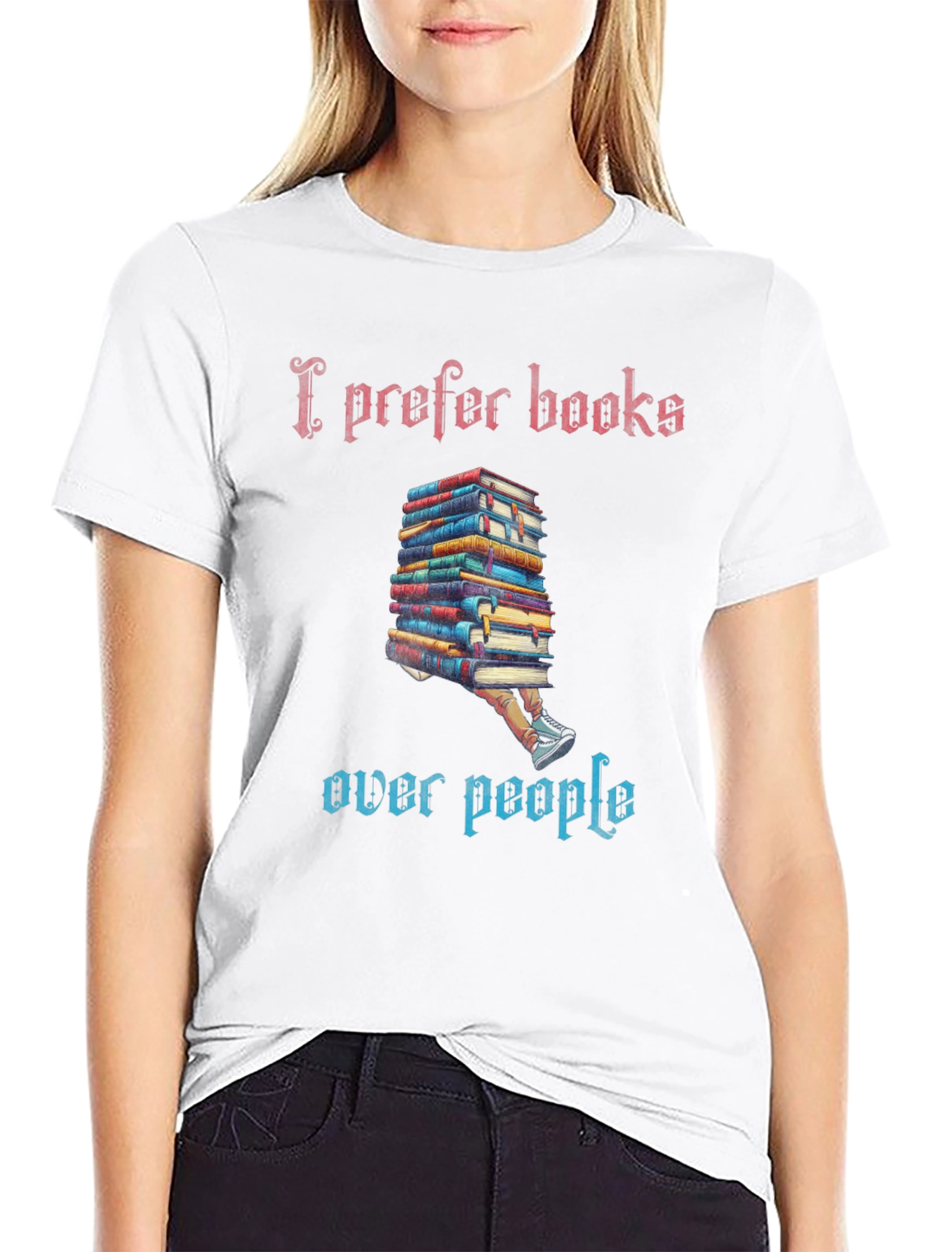 I Prefer Books T-Shirt