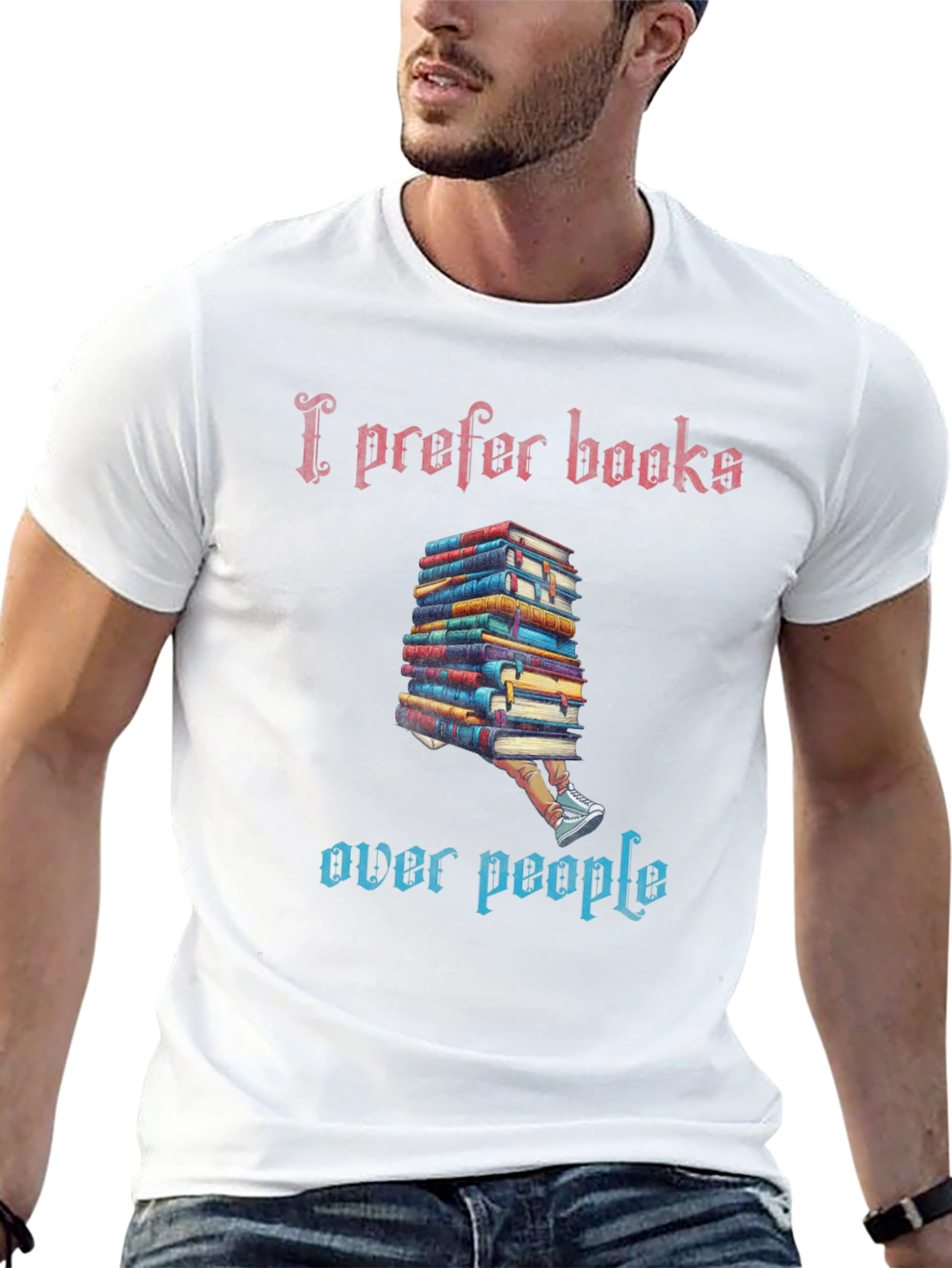 I Prefer Books T-Shirt