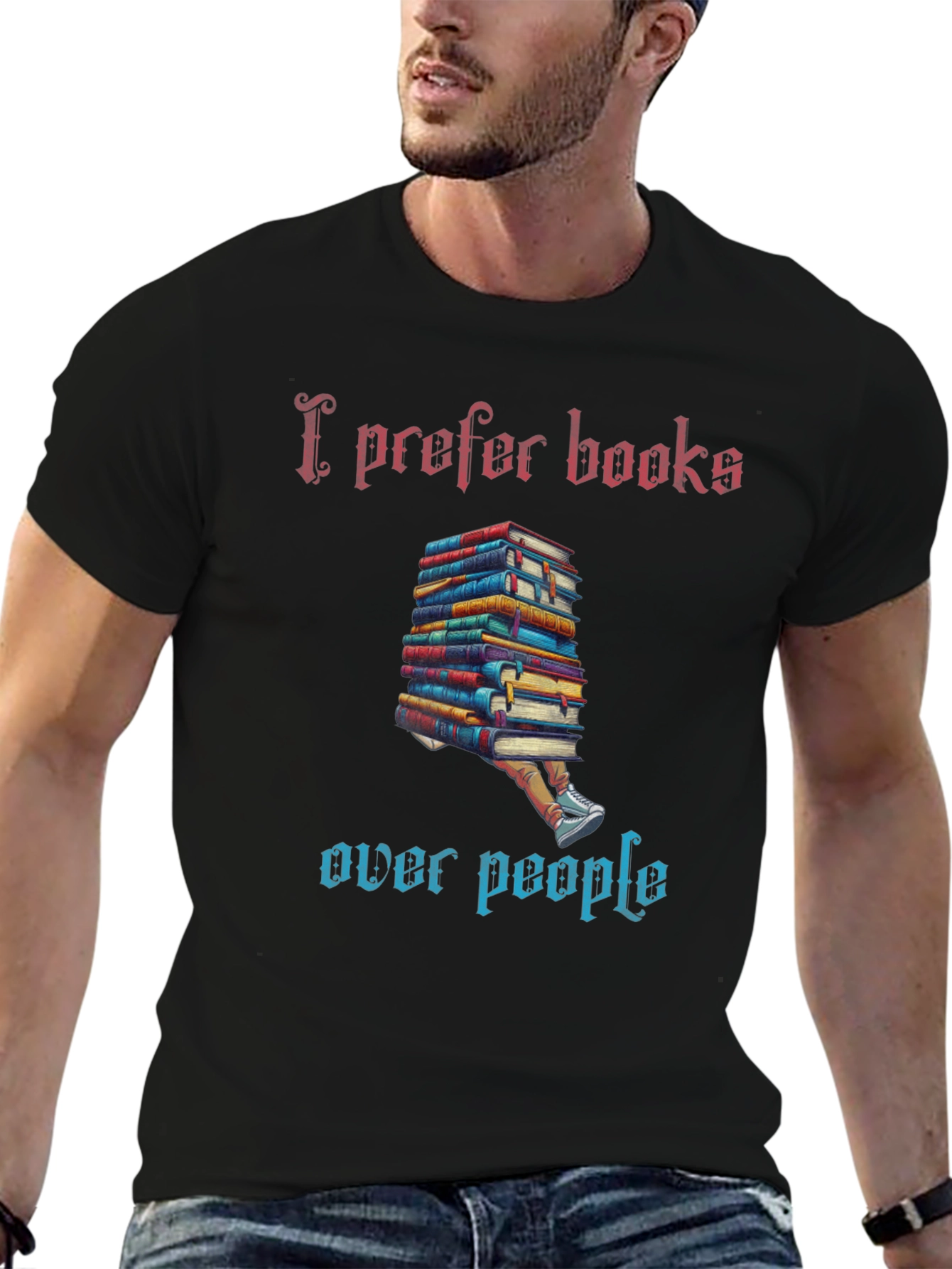 I Prefer Books T-Shirt