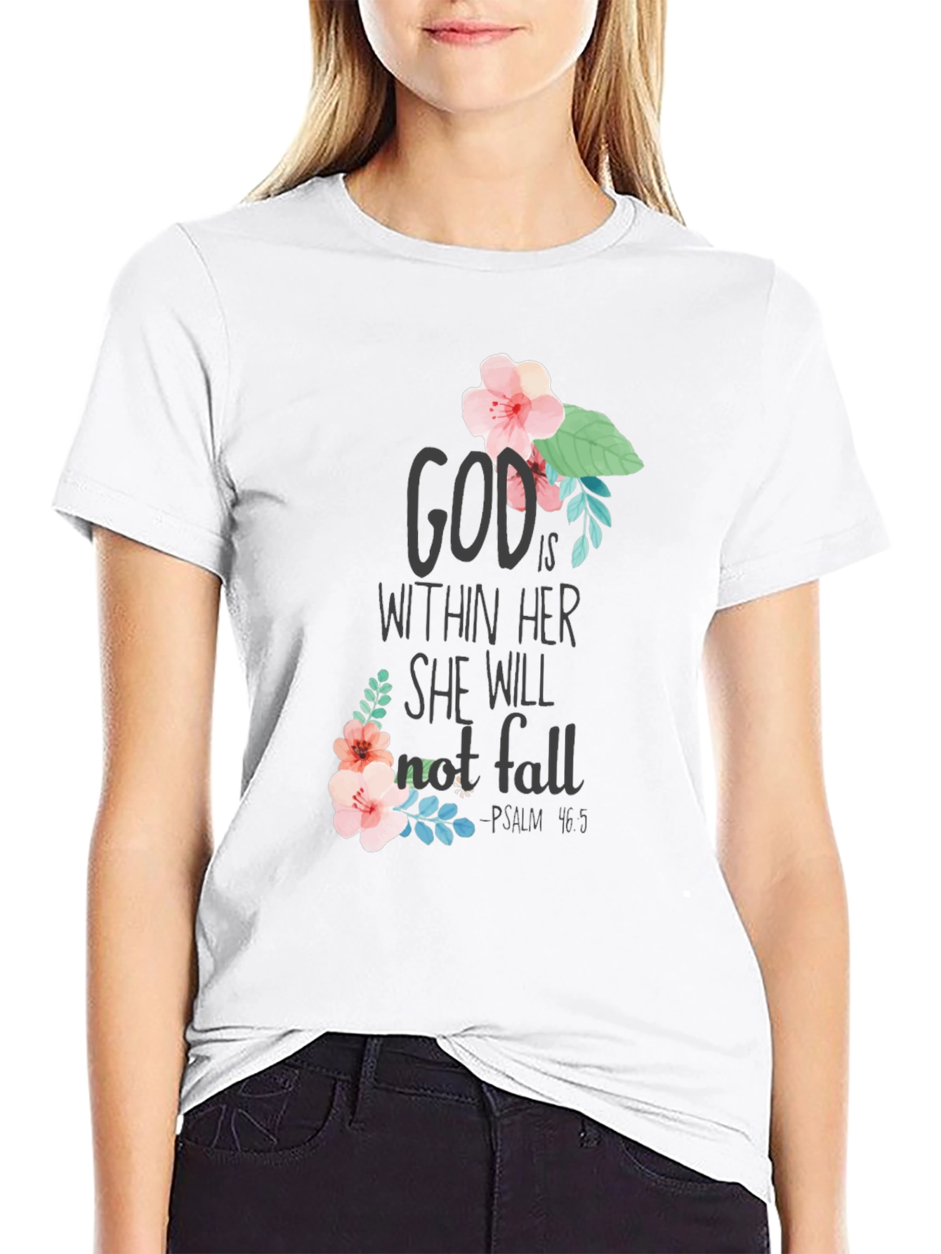 God Within Her Womens T-Shirt