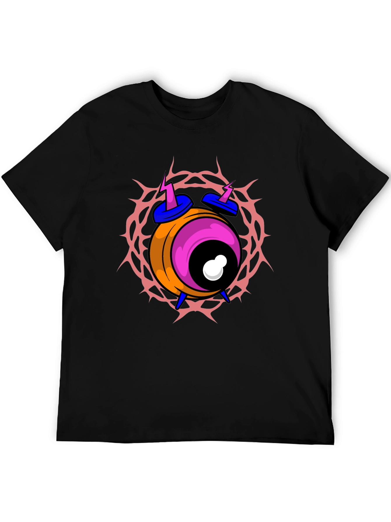 Eye Alarm Clock Graphic Tee - Unique Design