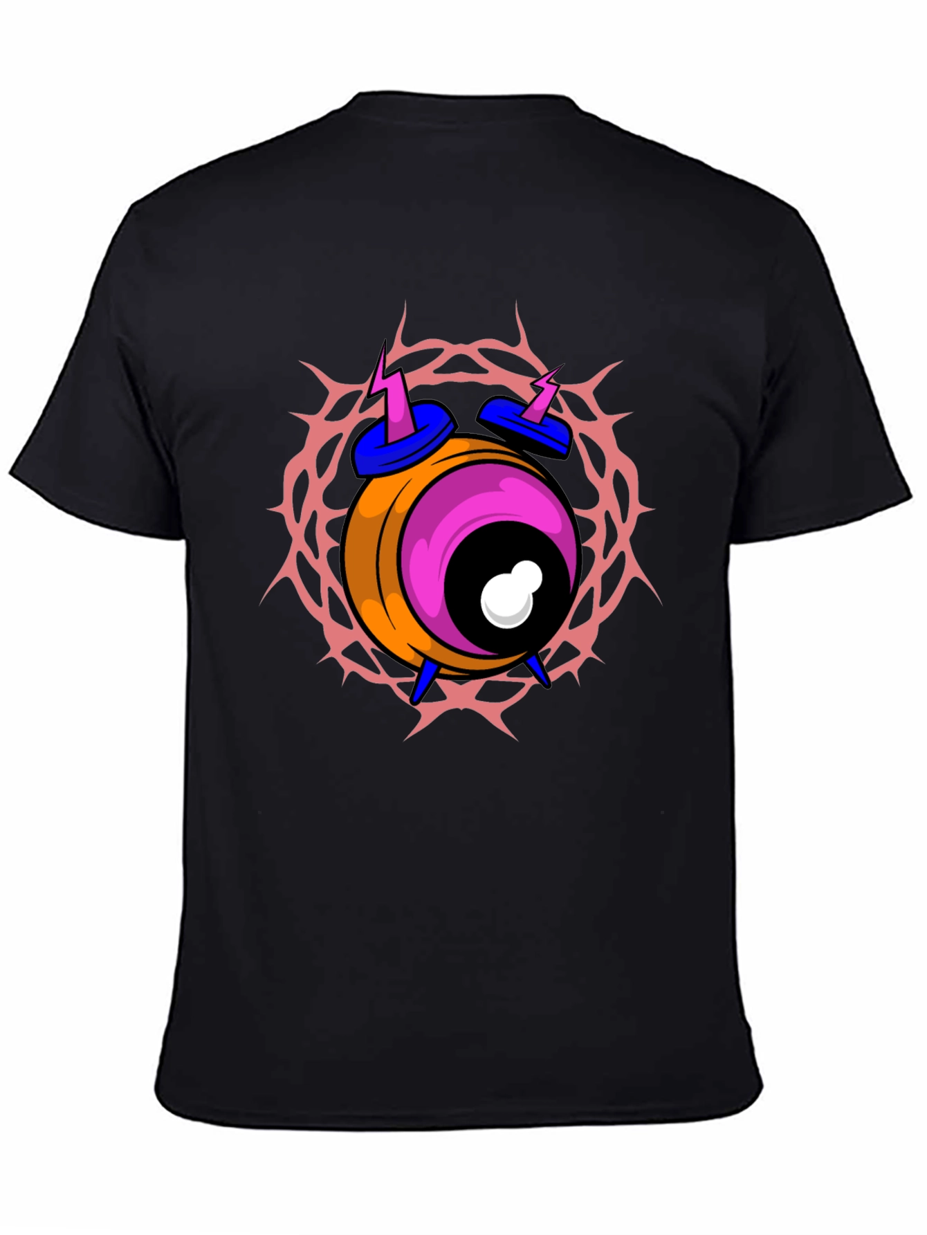 Eye Alarm Clock Graphic Tee - Unique Design