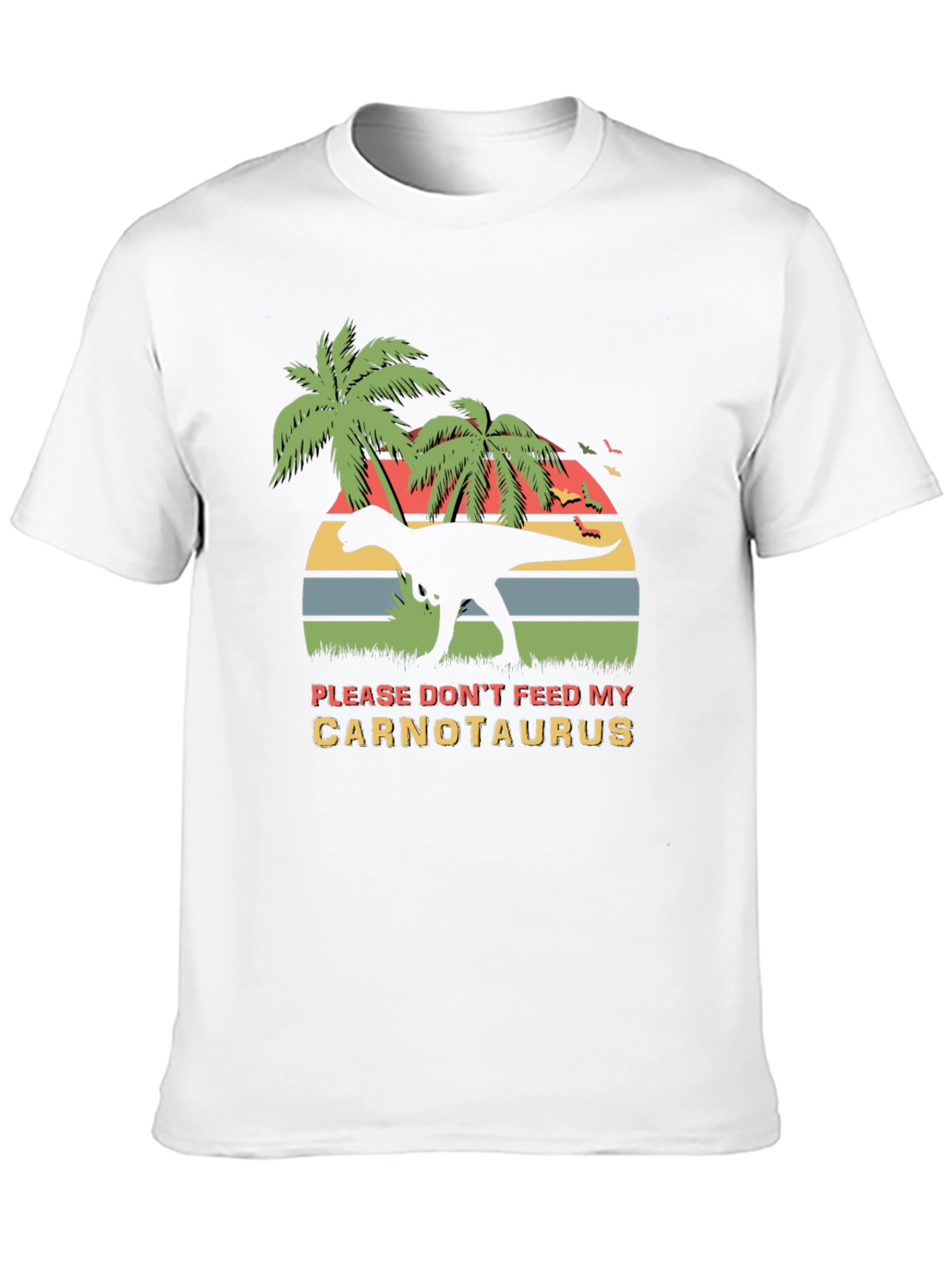 Carnotaurus T-Shirt - Dont Feed My Dino Tee