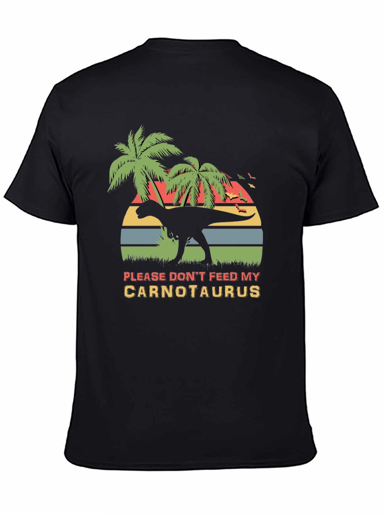 Carnotaurus T-Shirt - Dont Feed My Dino Tee