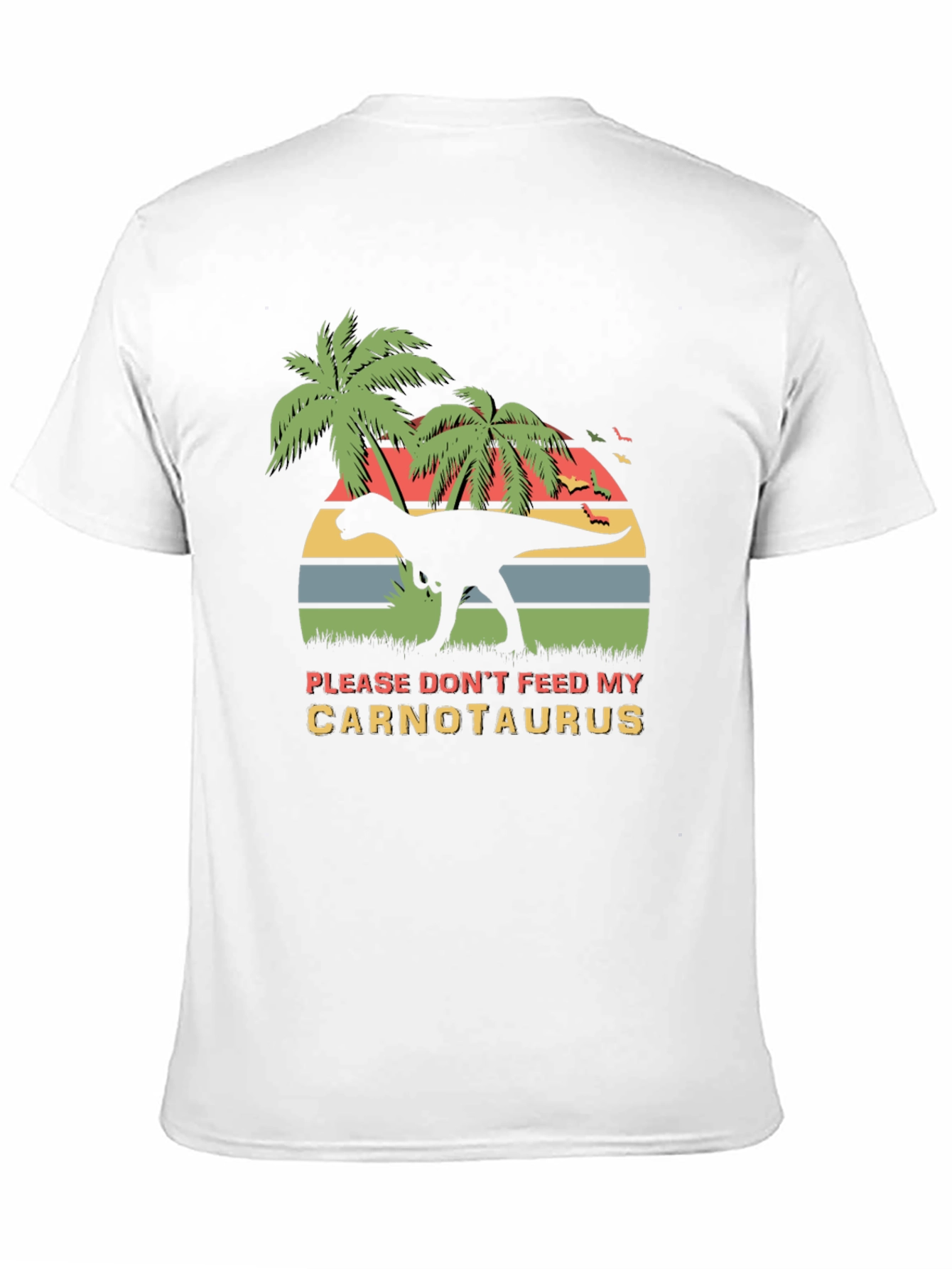 Carnotaurus T-Shirt - Dont Feed My Dino Tee