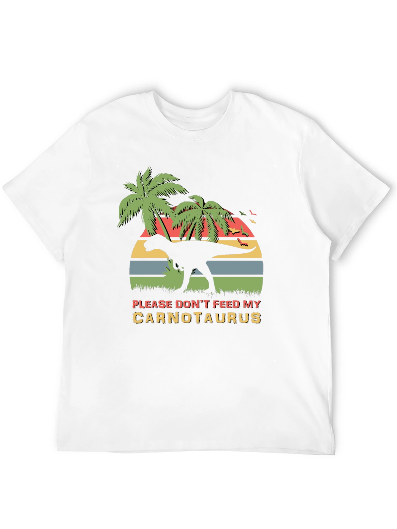 Carnotaurus T-Shirt - Dont Feed My Dino Tee