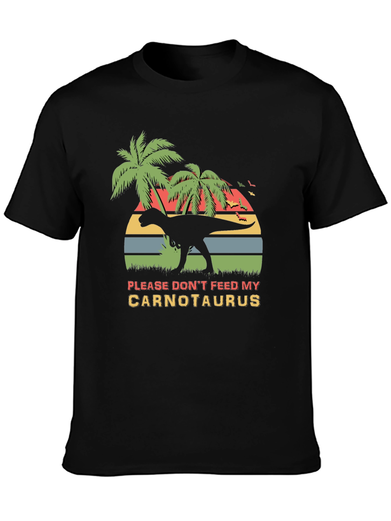 Carnotaurus T-Shirt - Dont Feed My Dino Tee