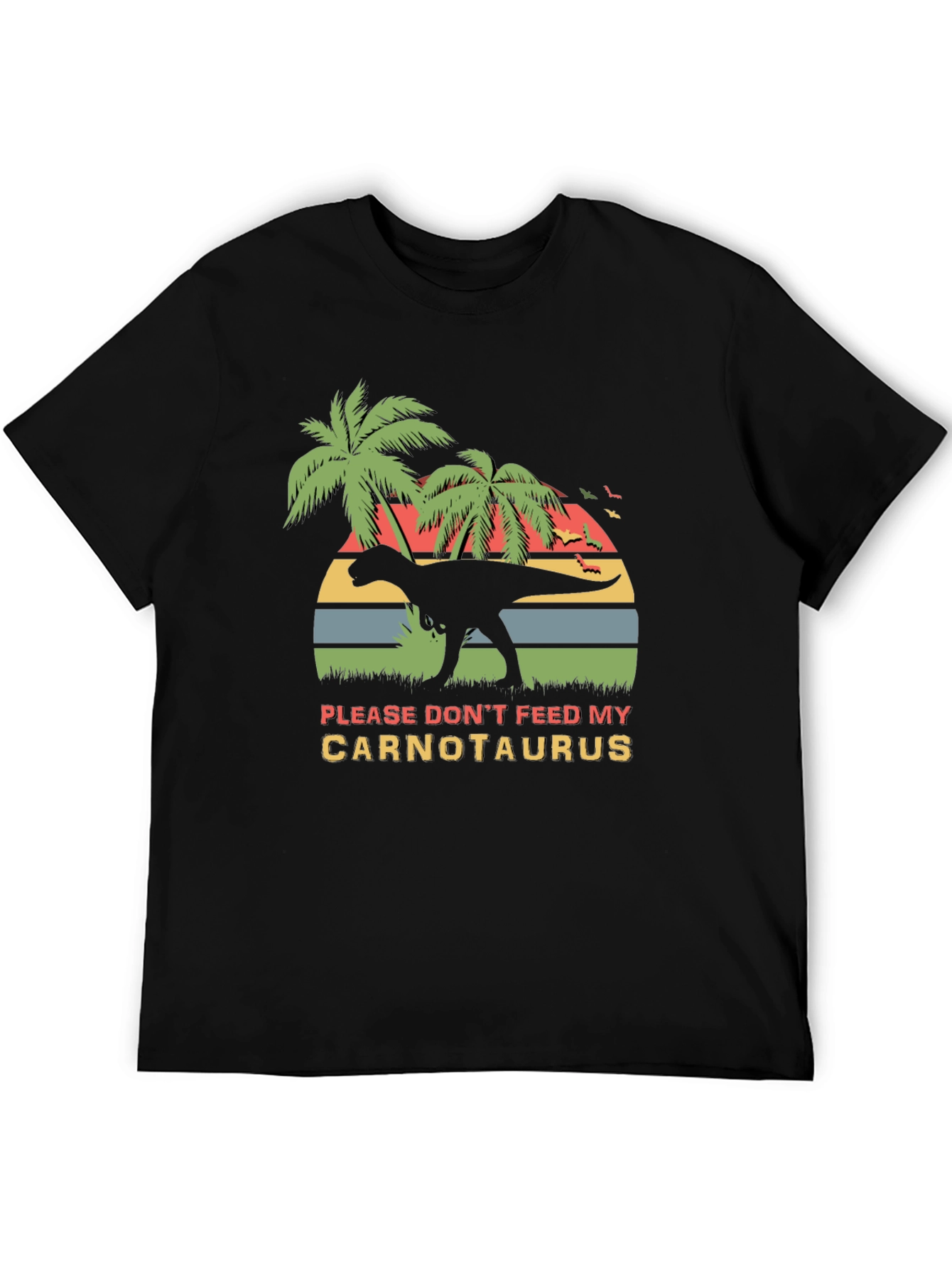 Carnotaurus T-Shirt - Dont Feed My Dino Tee