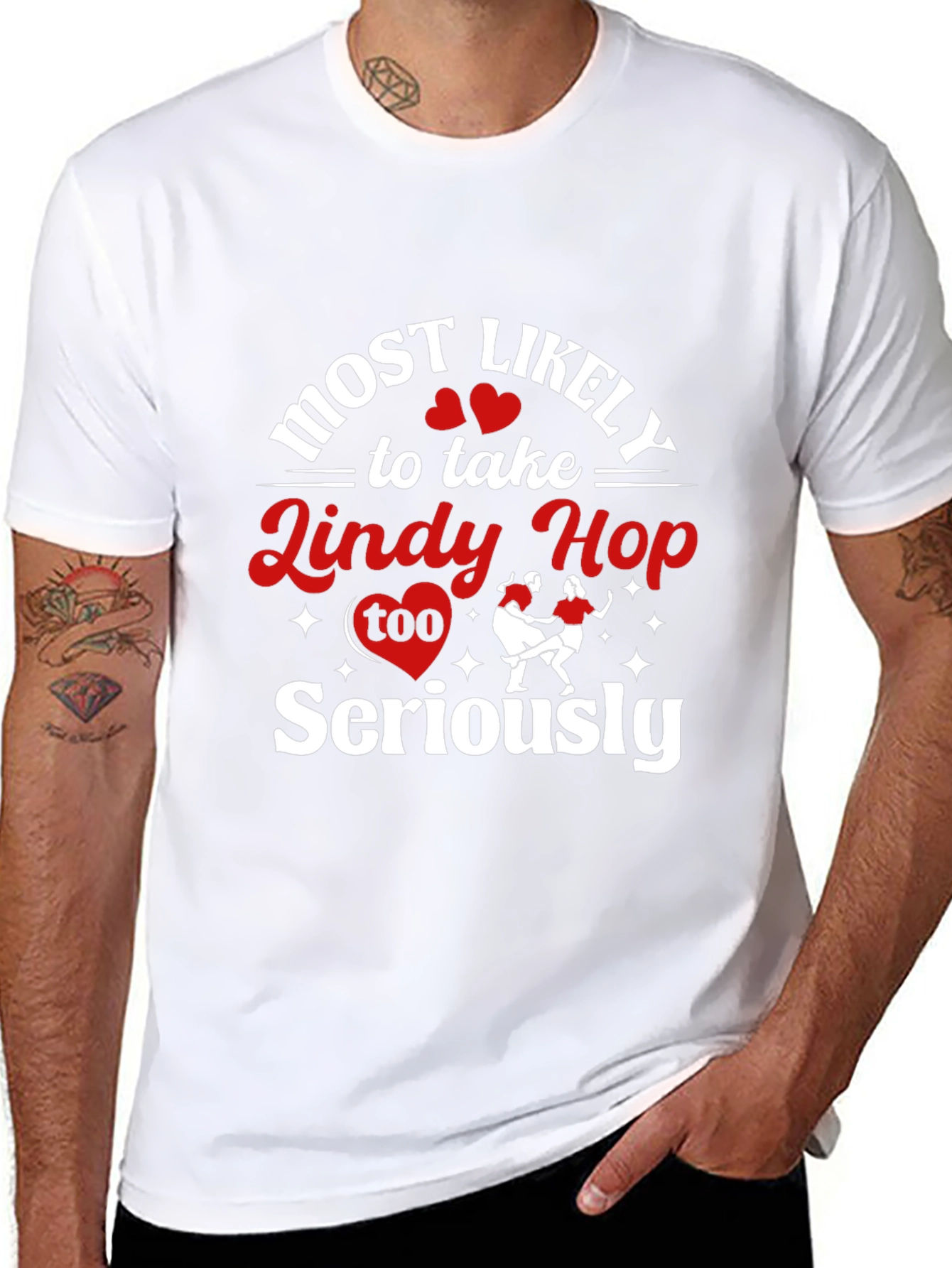 Lindy Hop T-Shirt - Dance Lover Gift