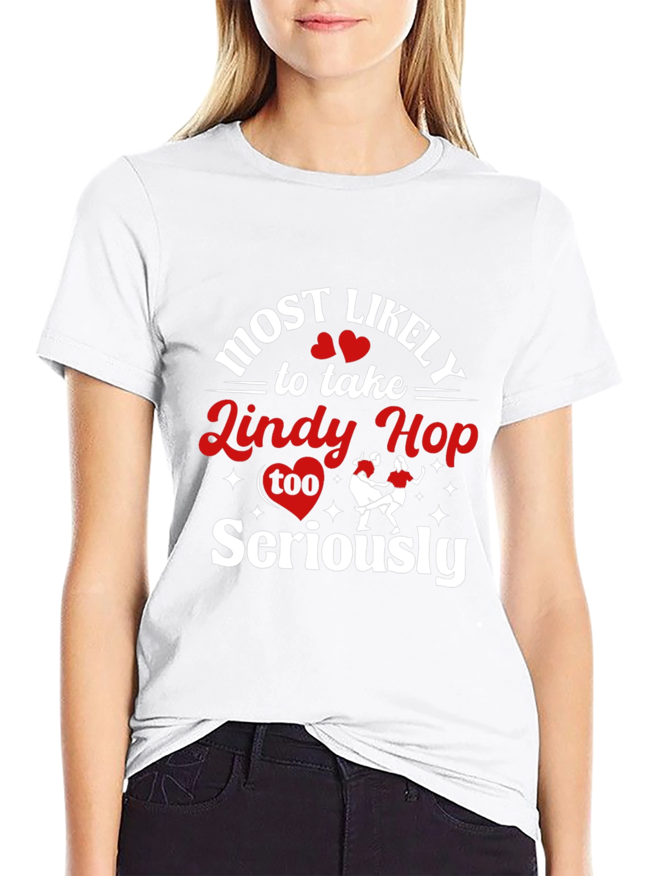 Lindy Hop T-Shirt - Dance Lover Gift