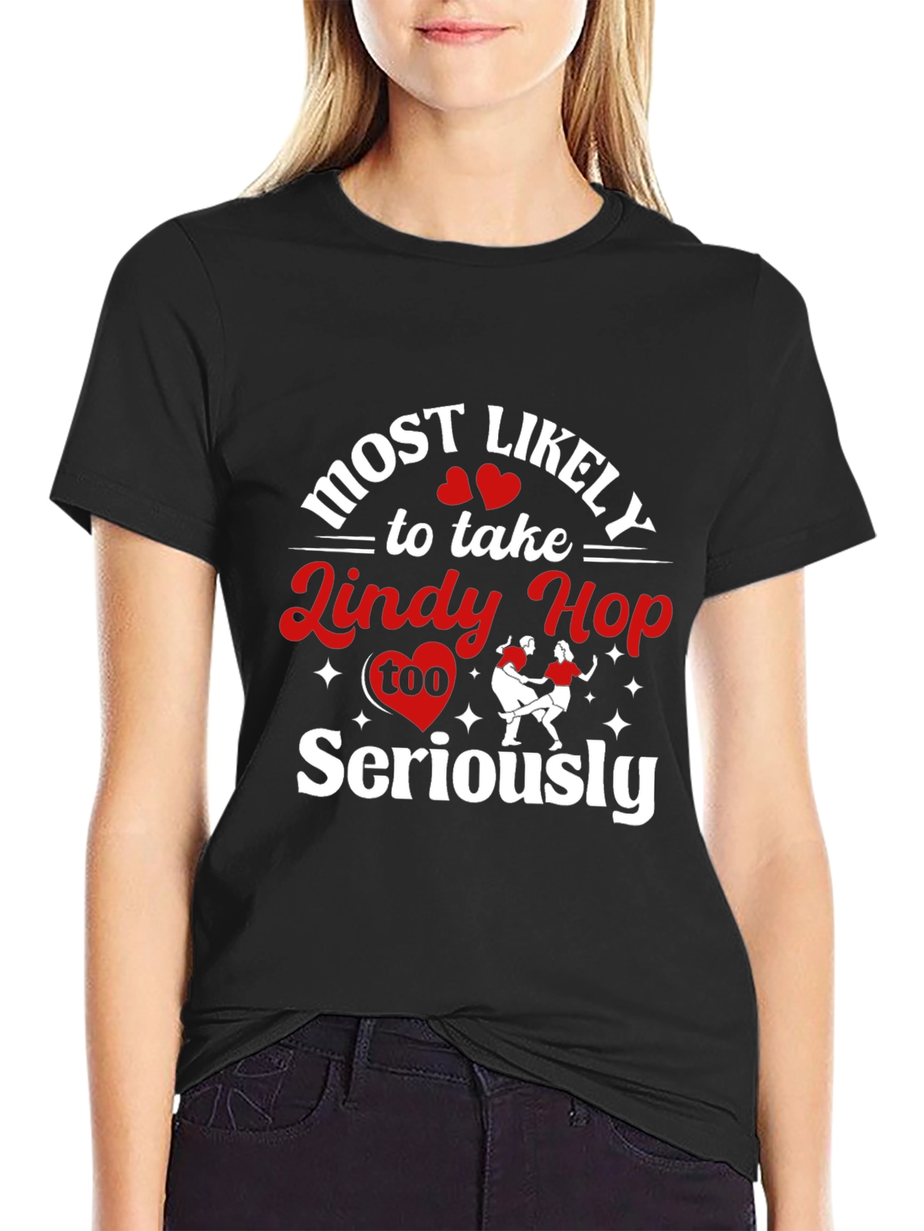 Lindy Hop T-Shirt - Dance Lover Gift