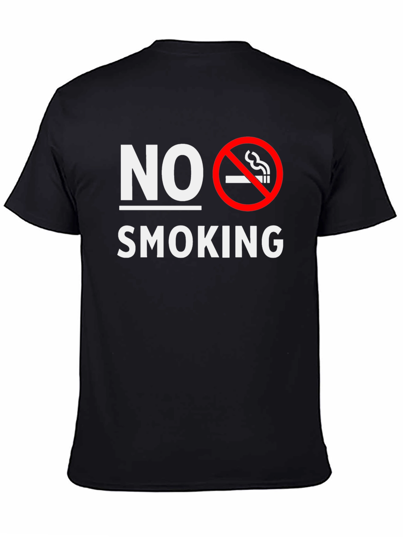 No Smoking T-Shirt - Classic Anti-Smoking Design