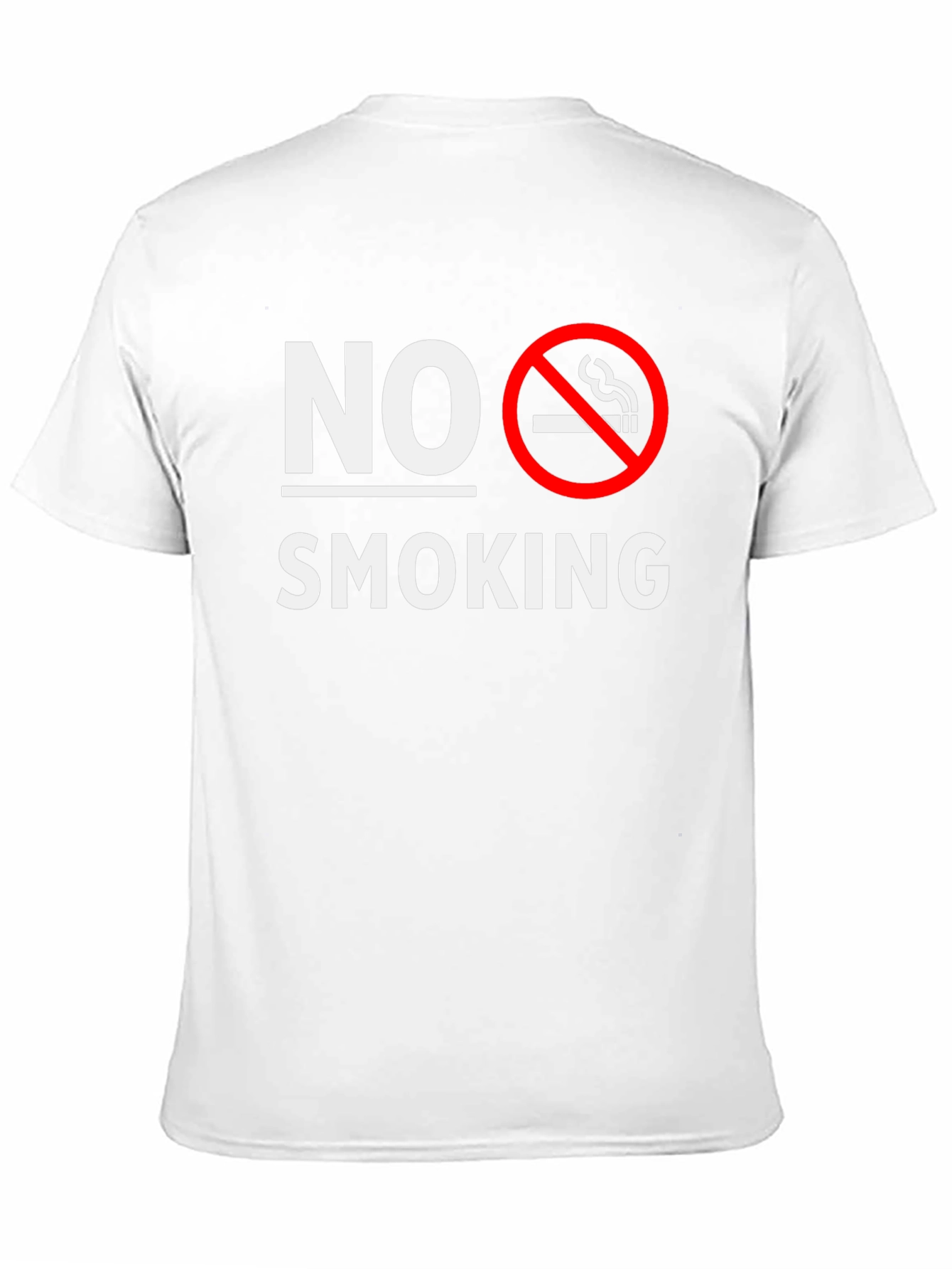 No Smoking T-Shirt - Classic Anti-Smoking Design