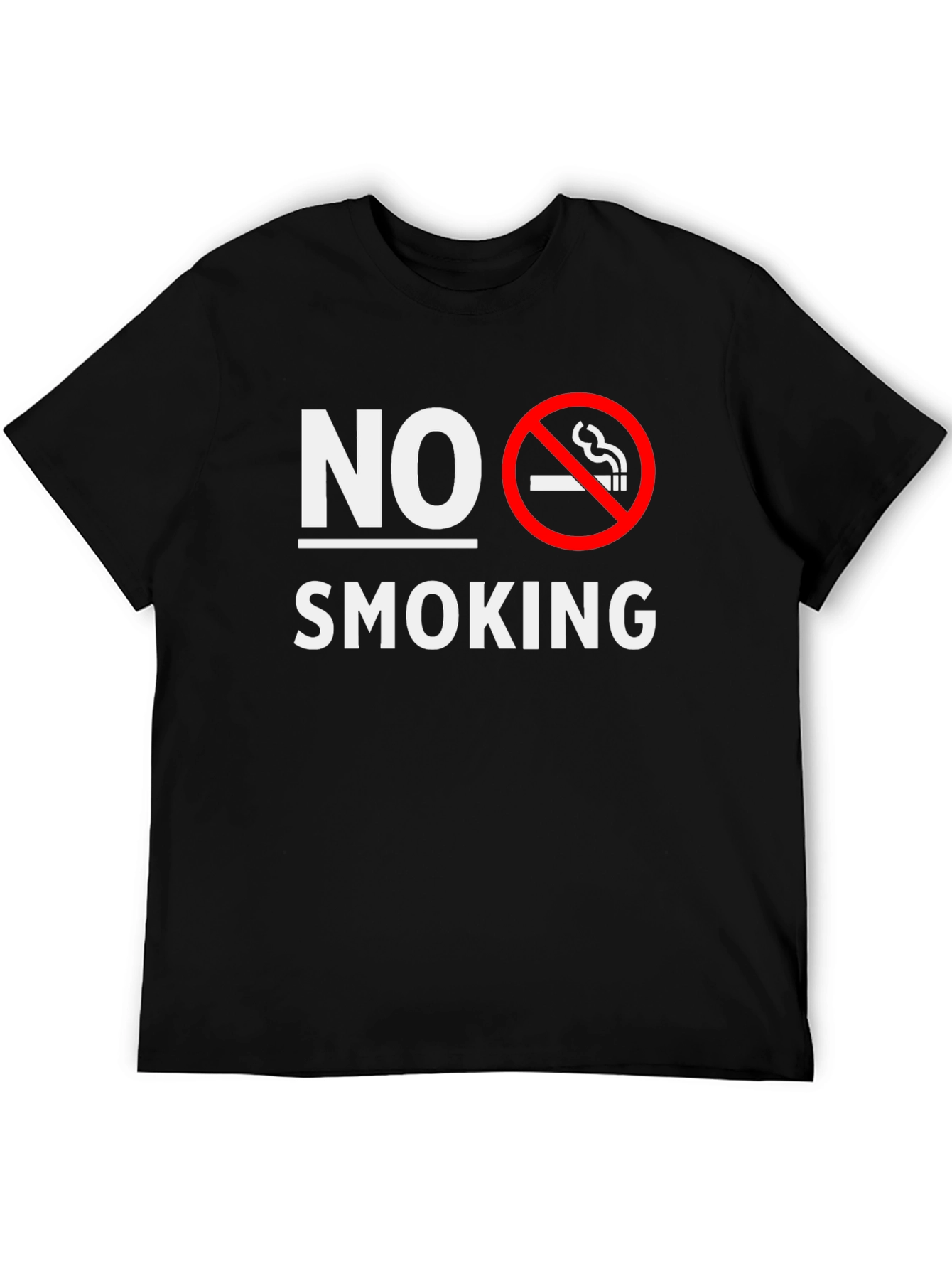 No Smoking T-Shirt - Classic Anti-Smoking Design