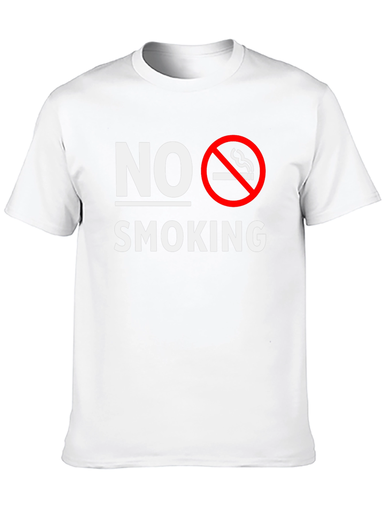 No Smoking T-Shirt - Classic Anti-Smoking Design