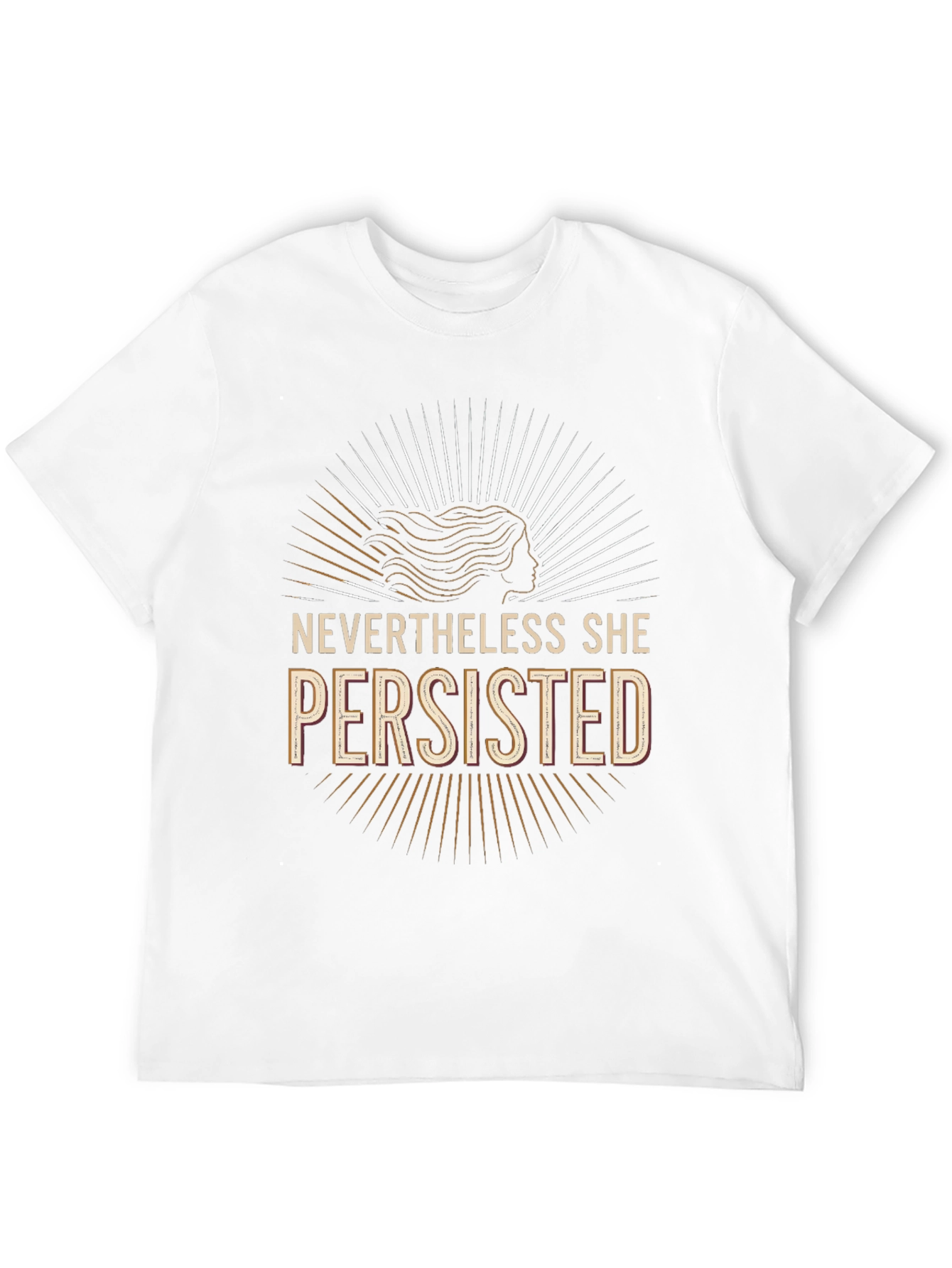 Nevertheless She Persisted Black T-Shirt