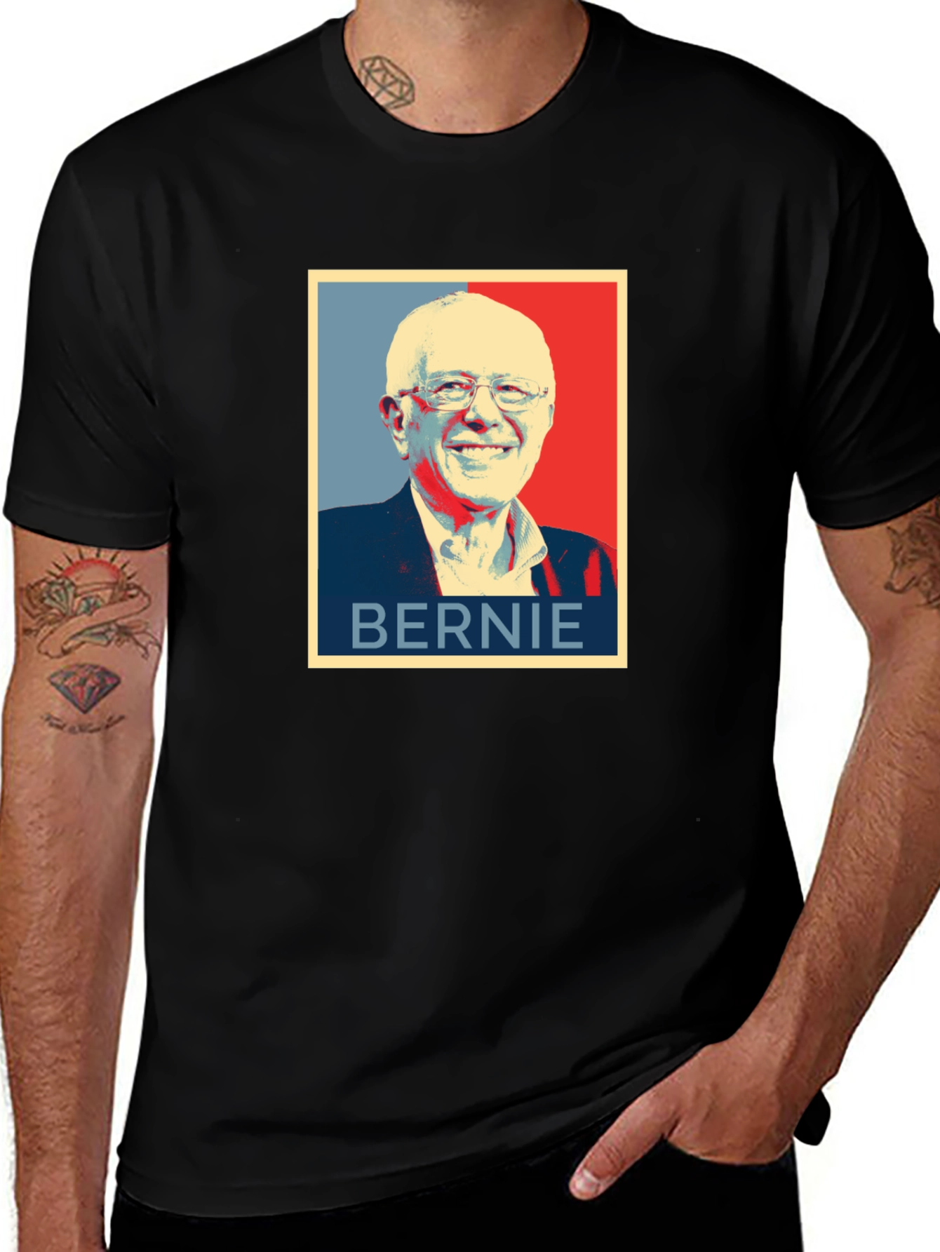 Bernie Sanders Portrait T-Shirt - Political Tee