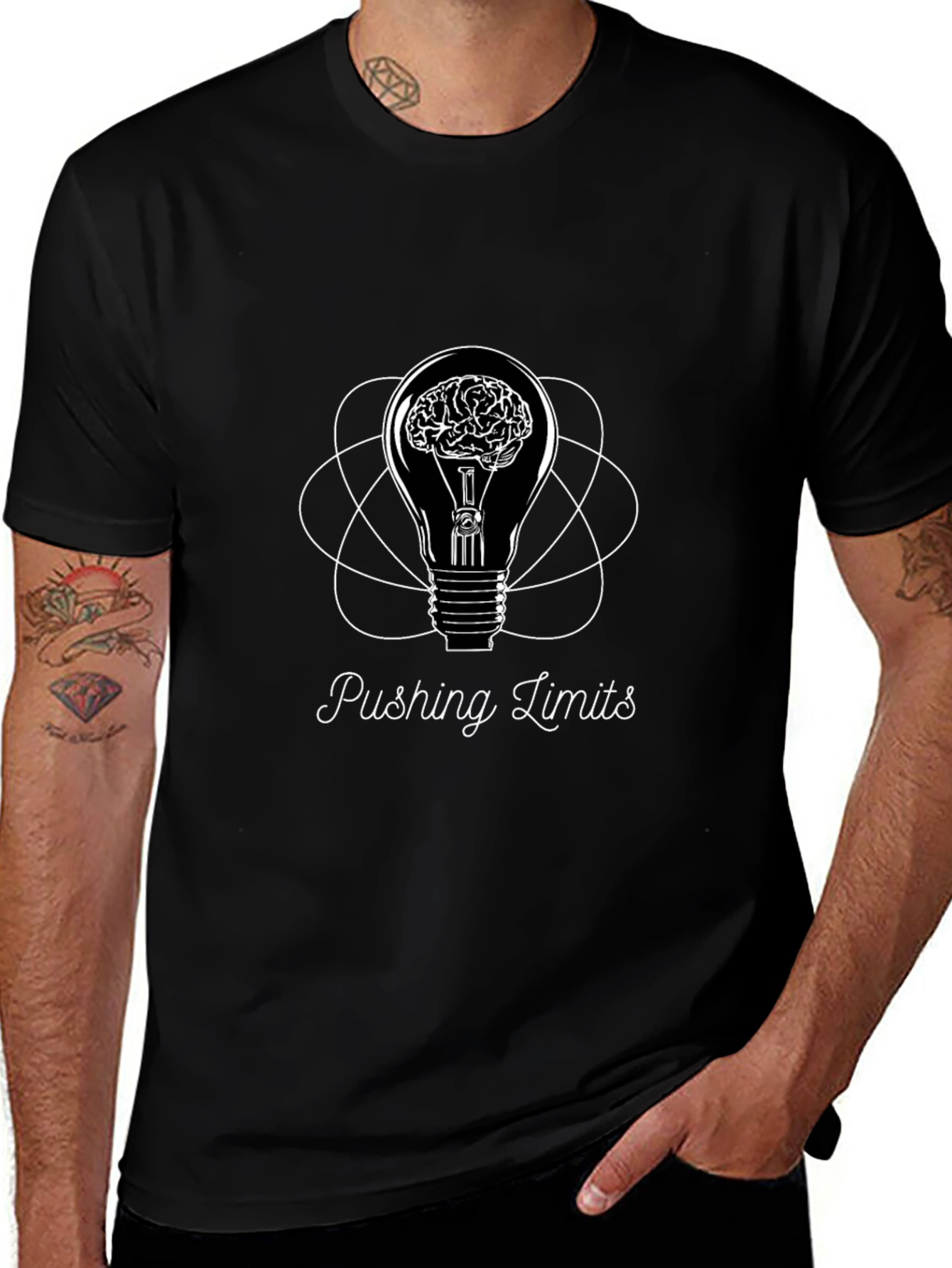 Pushing Limits Brain Idea T-Shirt