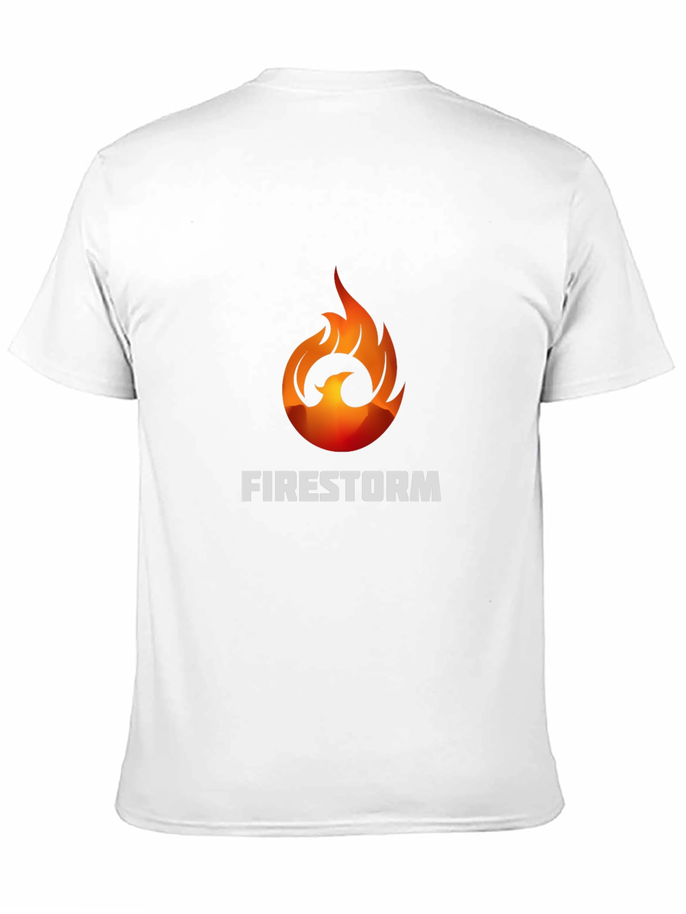 Firestorm Phoenix Graphic Black T-Shirt