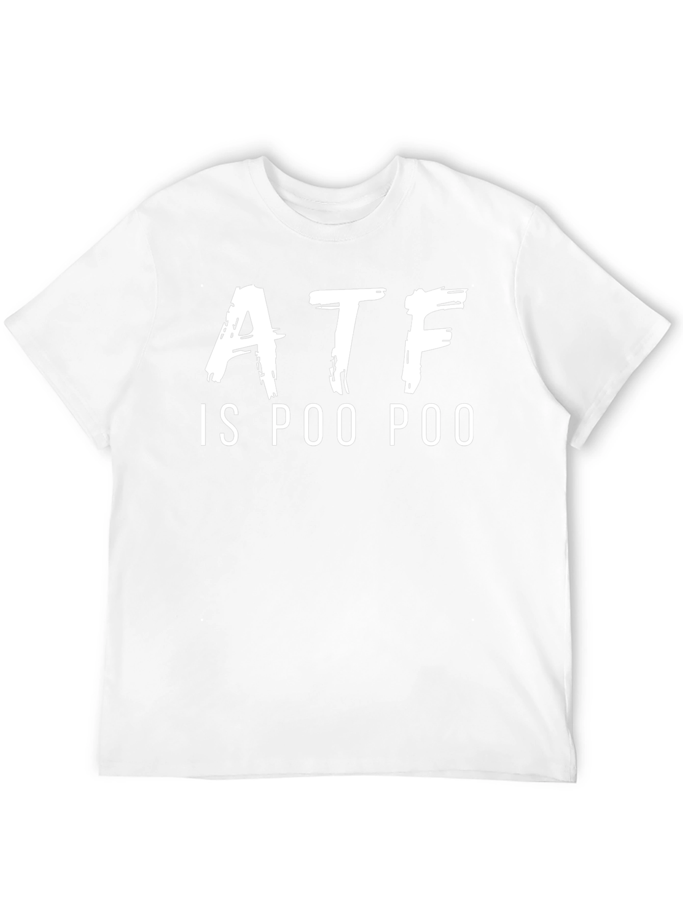 ATF is Poo Poo Graphic T-Shirt - Black