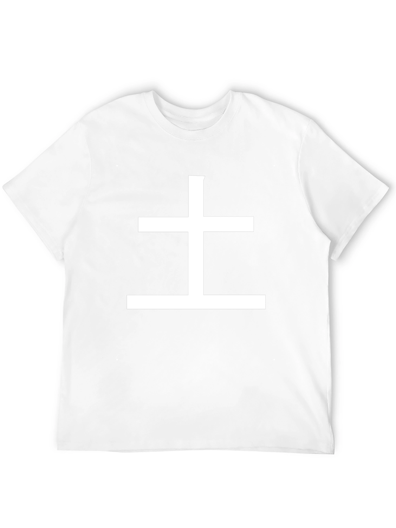 Minimalist Soil Symbol Black T-Shirt
