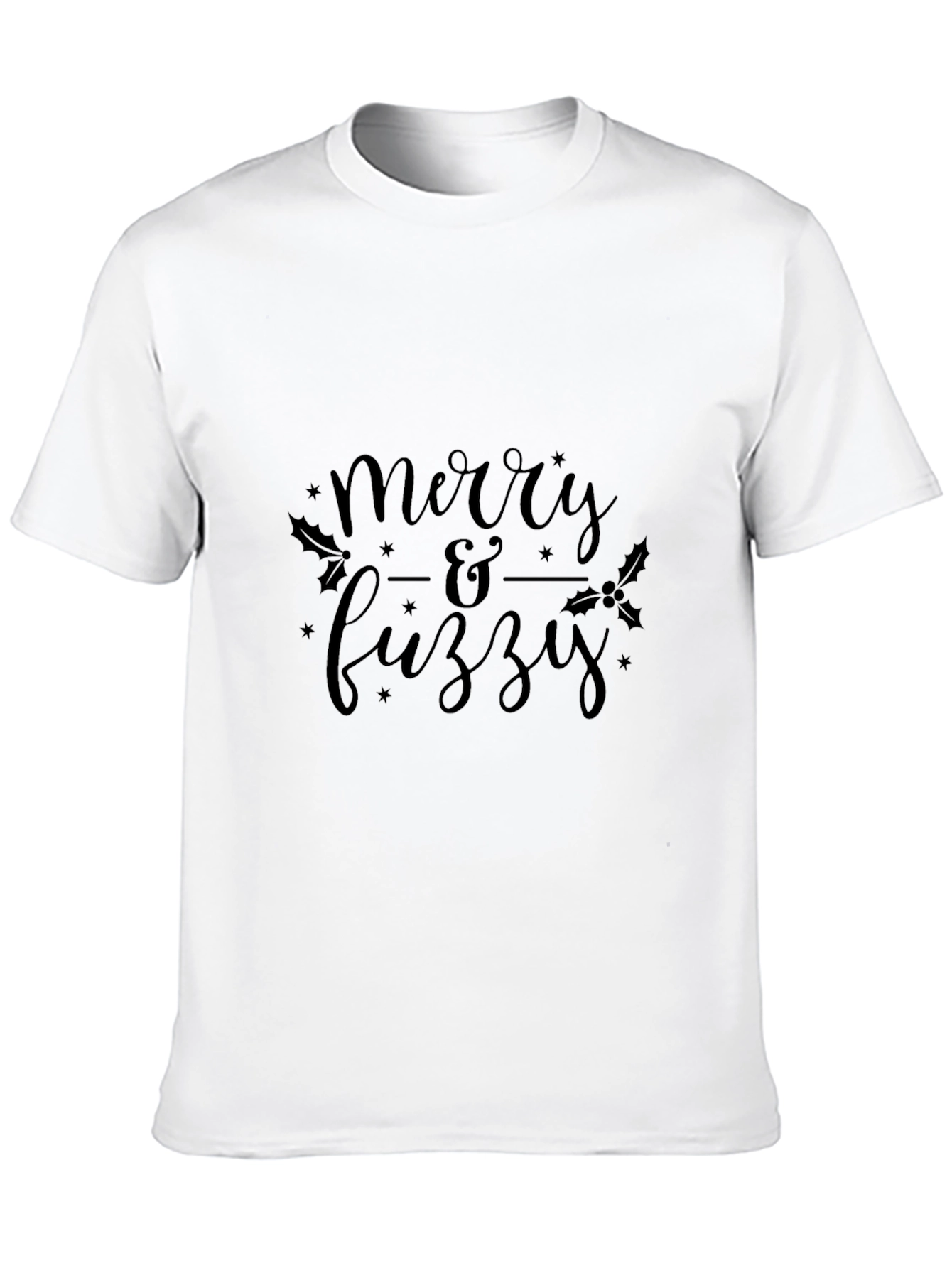 Merry & Fuzziy Black T-Shirt