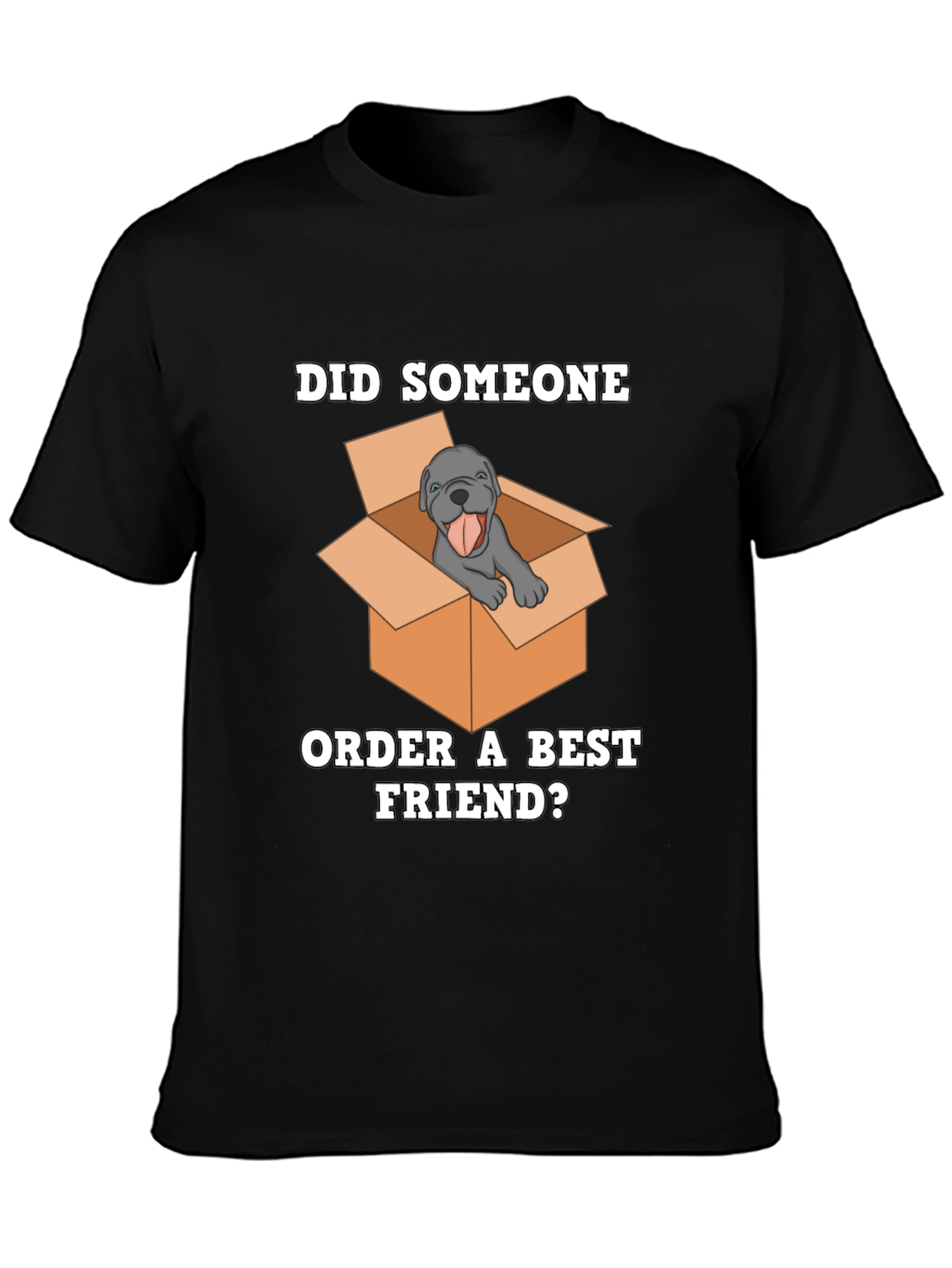 Best Friend Dog T-Shirt - Novelty Tee
