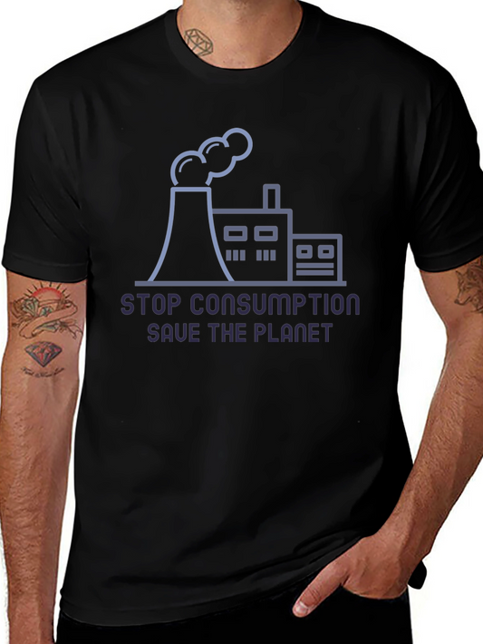Eco-Awareness Graphic Tee - Save The Planet!