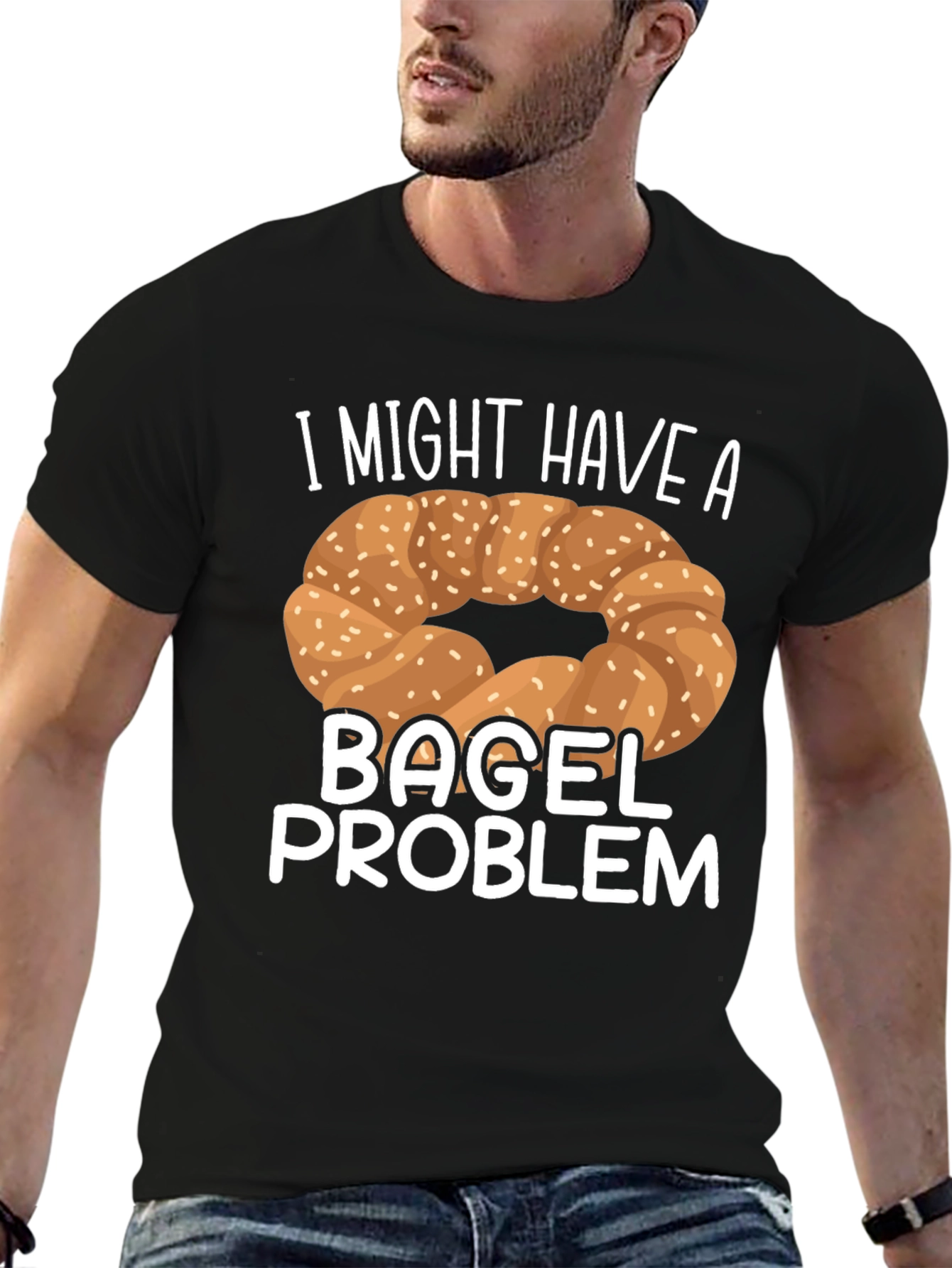 Funny Bagel Problem T-Shirt