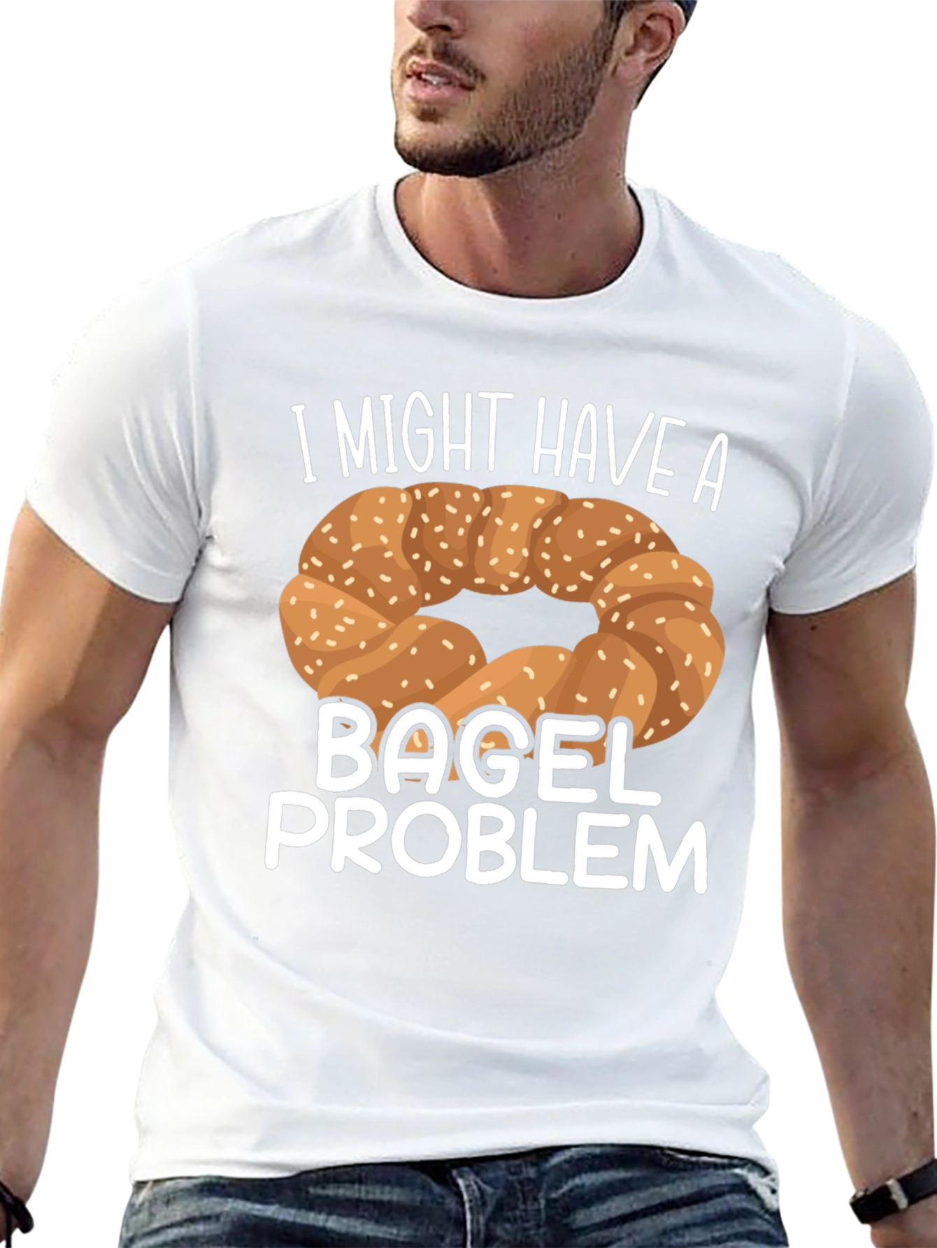 Funny Bagel Problem T-Shirt