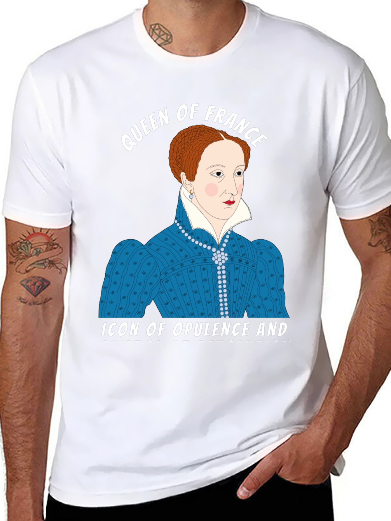 Queen of France Graphic T-Shirt