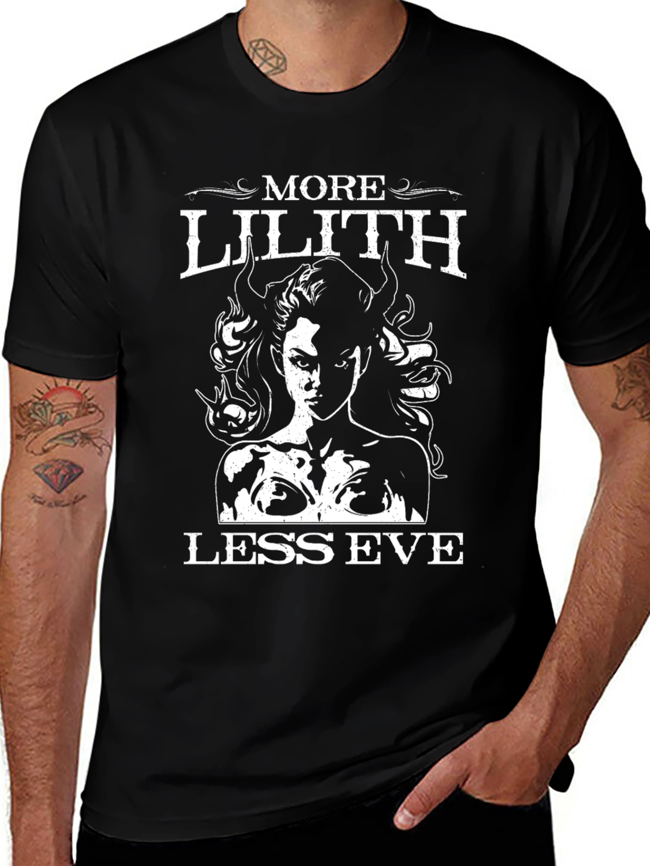 More Lilith Less Eve Graphic T-Shirt