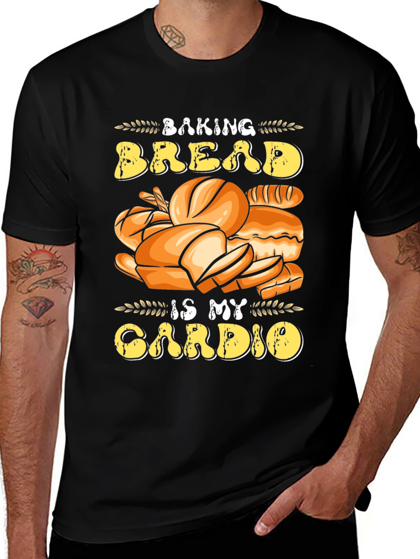 Baking Bread is My Cardio T-Shirt