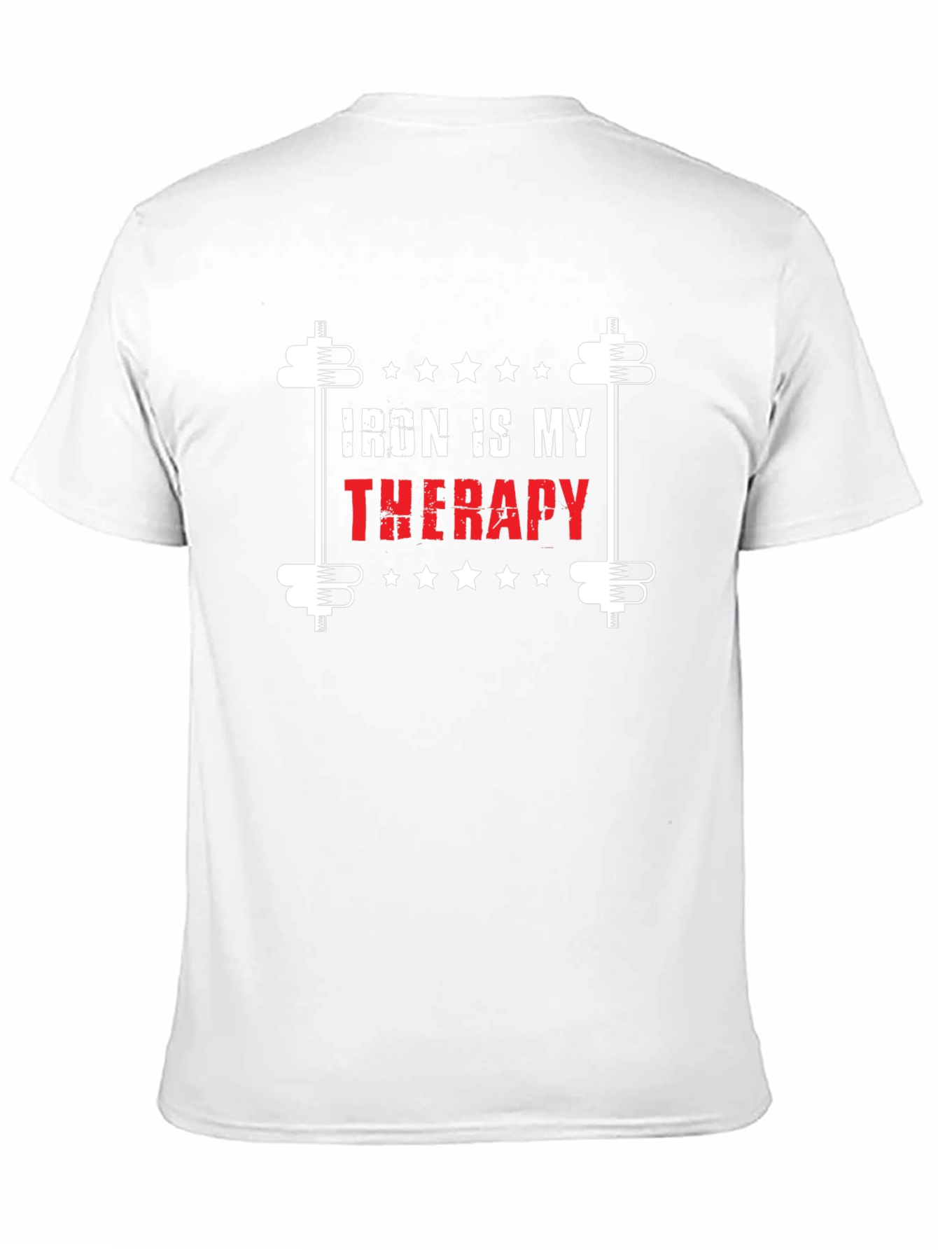 Iron Therapy Black Graphic T-Shirt