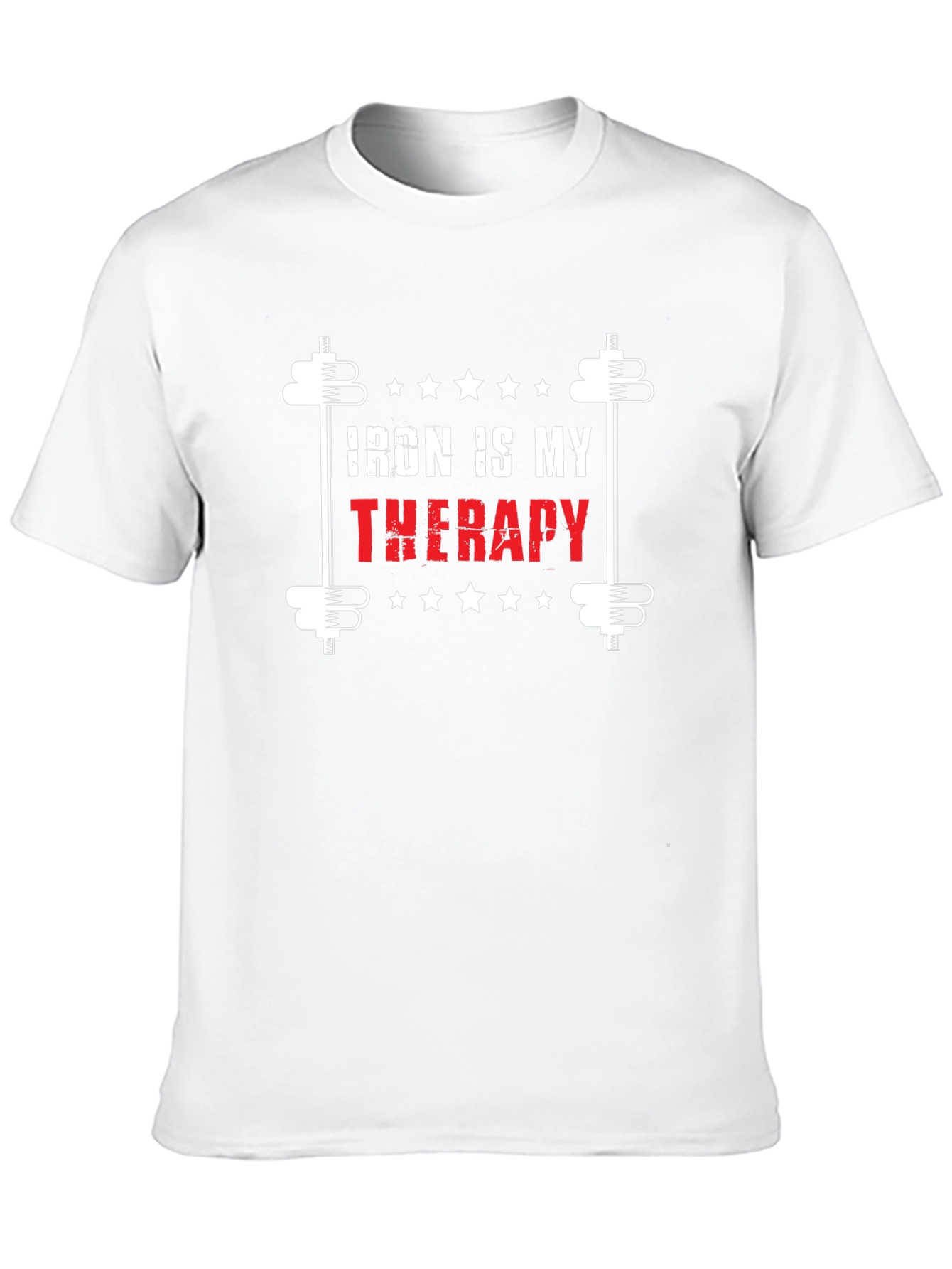 Iron Therapy Black Graphic T-Shirt