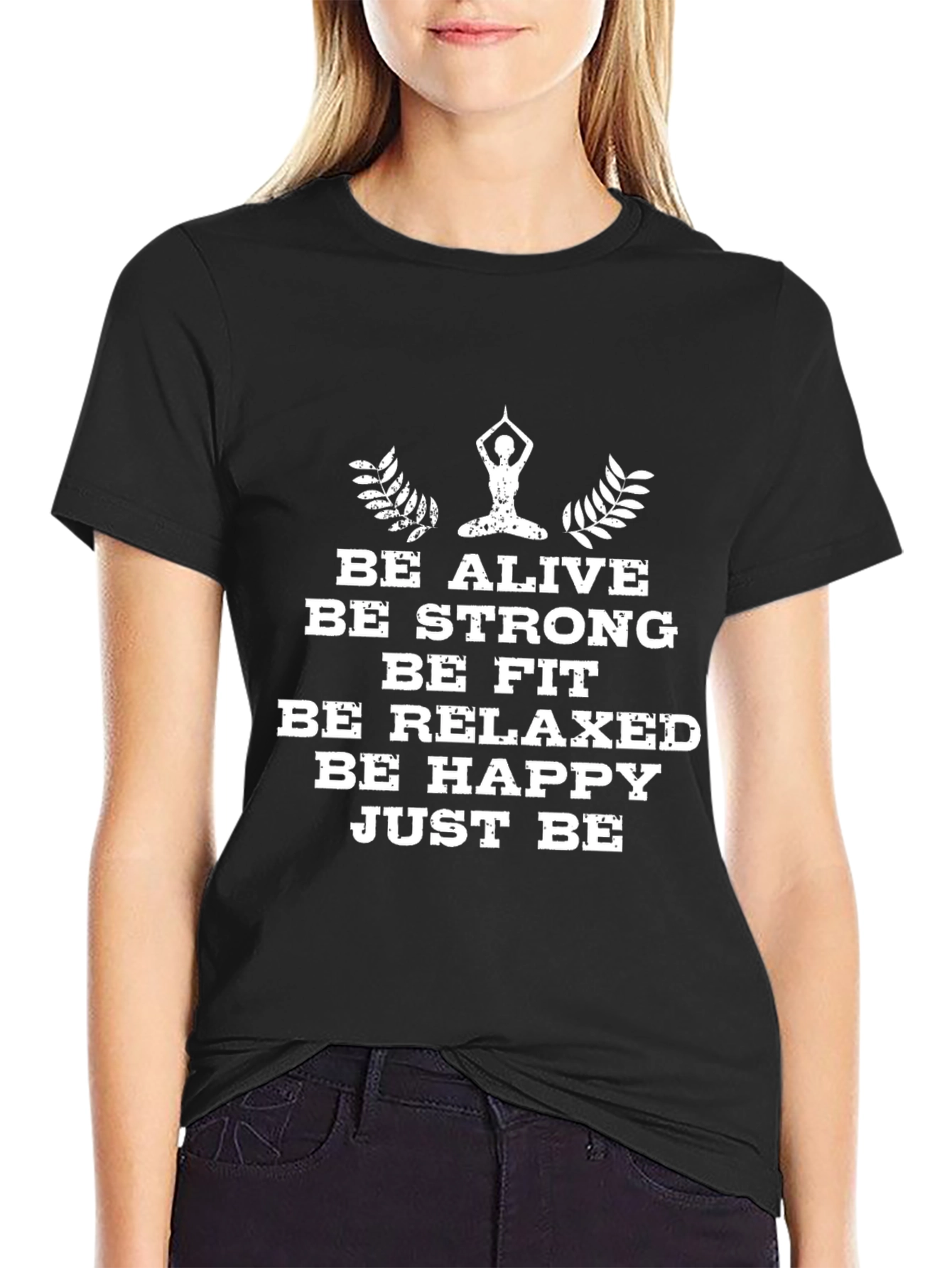 Be Alive Yoga T-Shirt - Motivational Graphic Tee