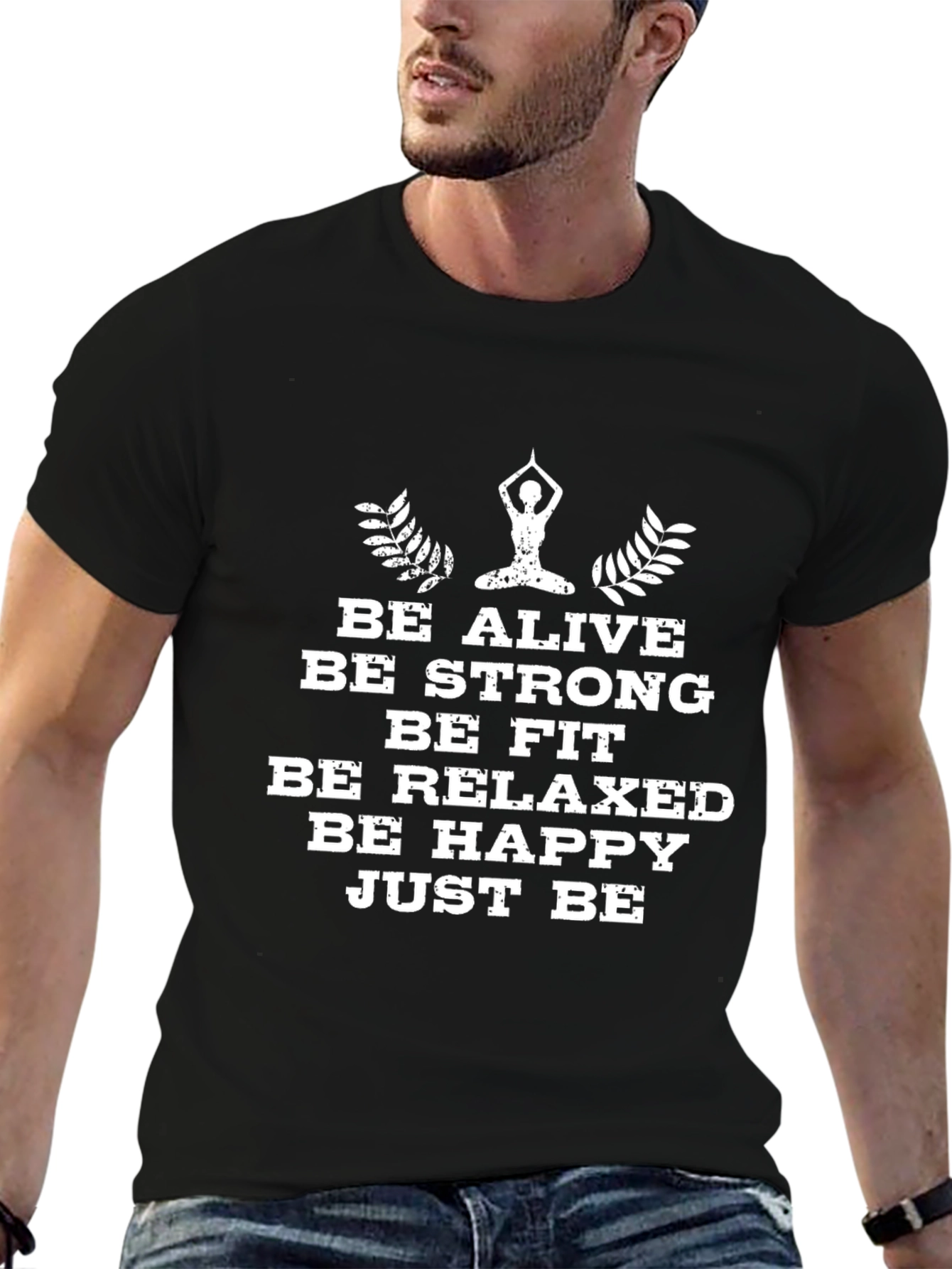Be Alive Yoga T-Shirt - Motivational Graphic Tee