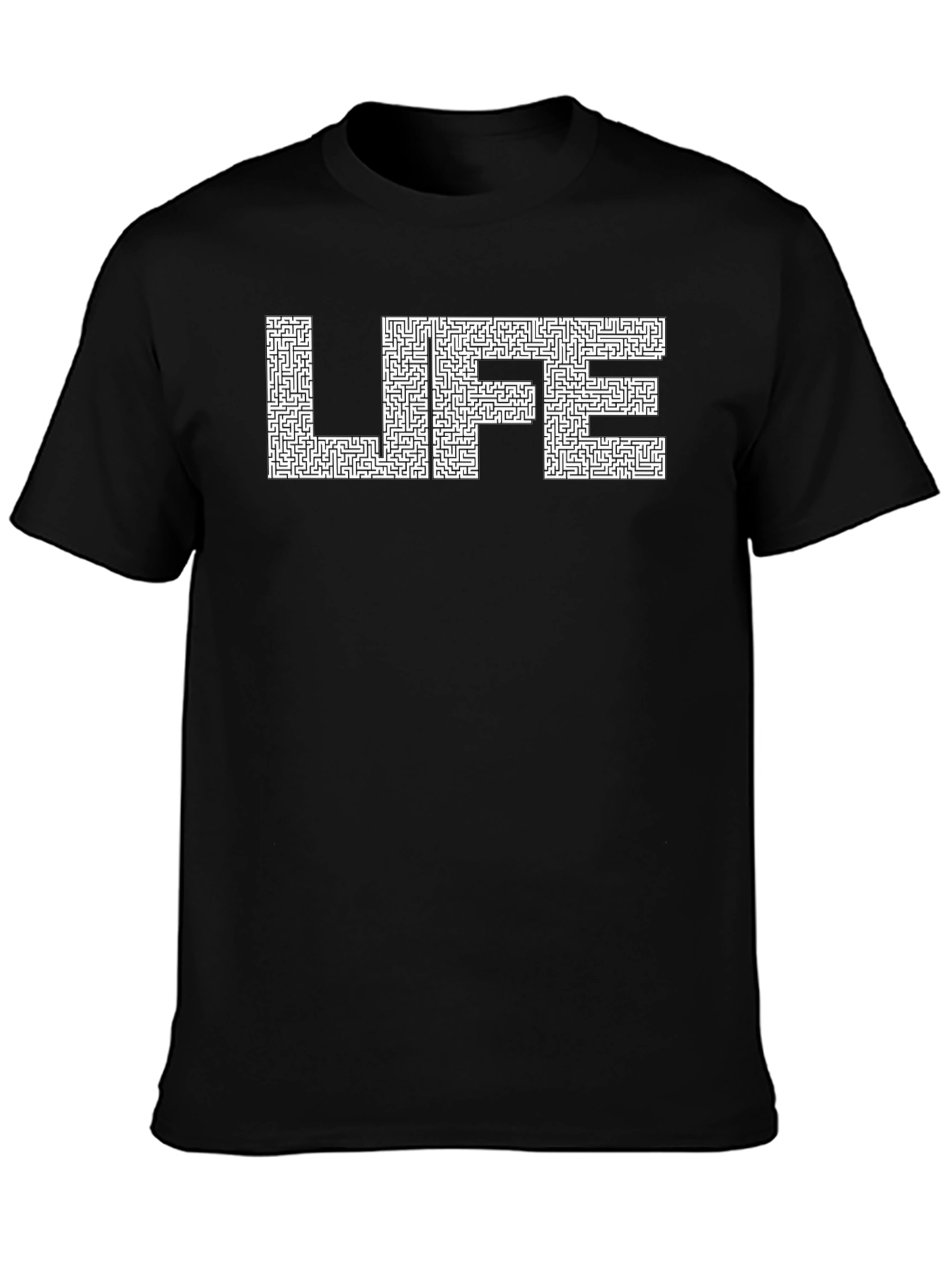 Life Maze T-Shirt - Unique Puzzle Tee