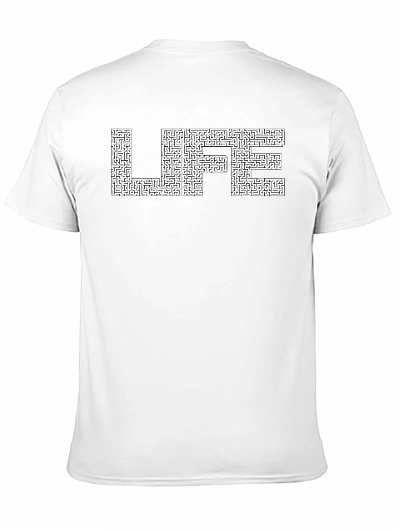 Life Maze T-Shirt - Unique Puzzle Tee