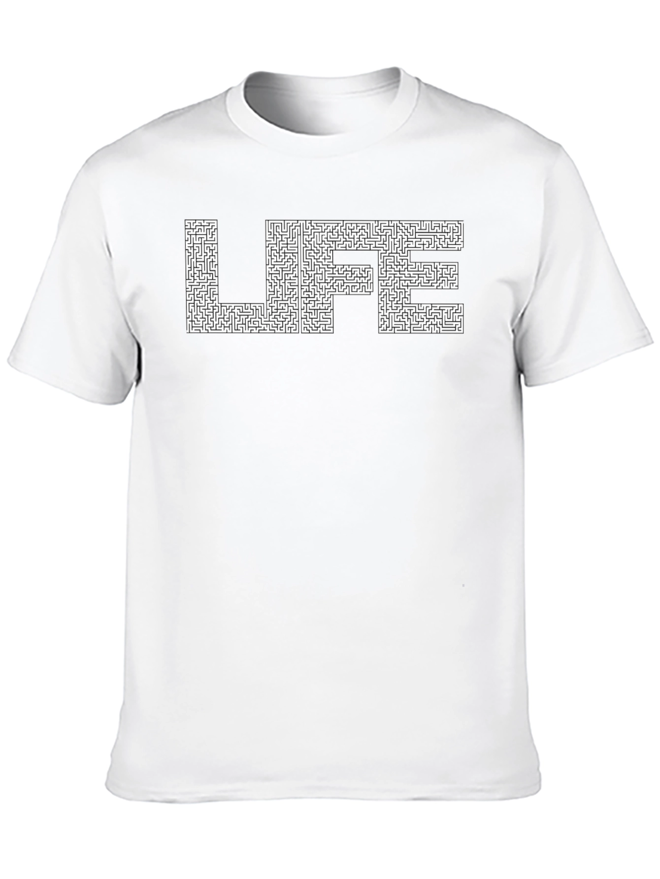 Life Maze T-Shirt - Unique Puzzle Tee