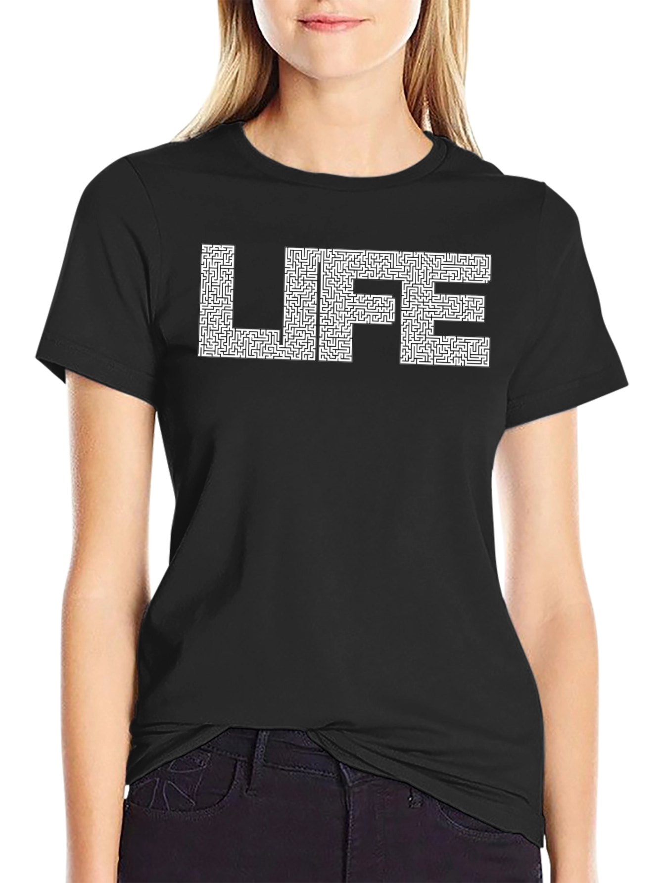 Life Maze T-Shirt - Unique Puzzle Tee