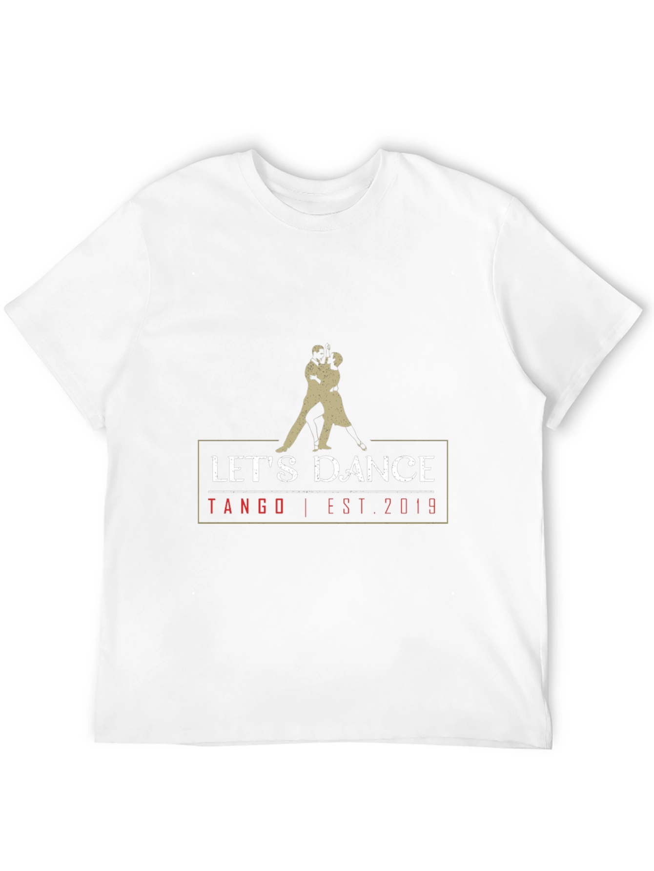 Lets Dance Tango Est. 2019 Black T-Shirt