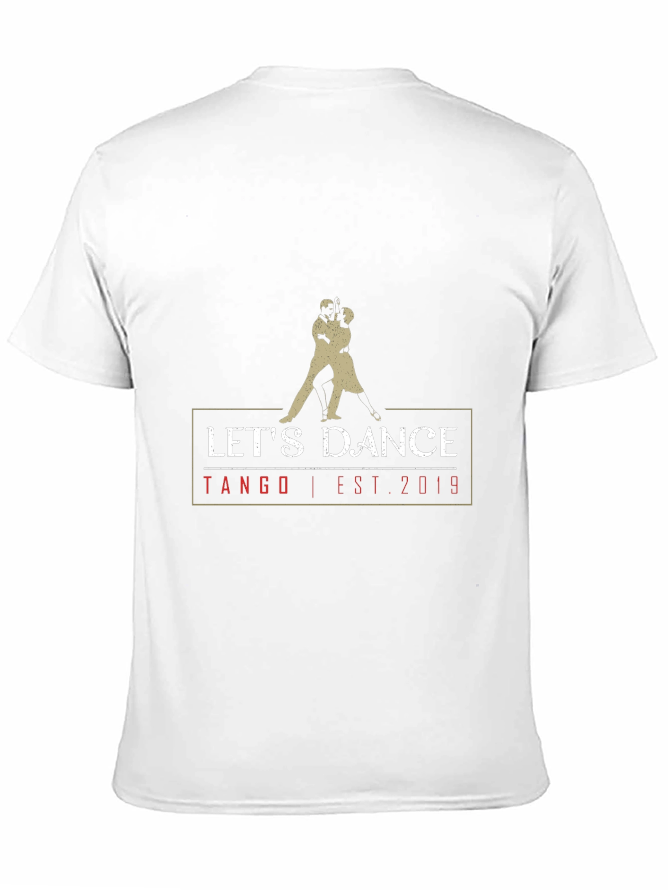 Lets Dance Tango Est. 2019 Black T-Shirt