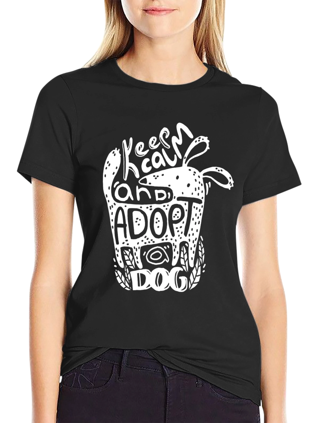 Adopt a Dog Graphic Tee