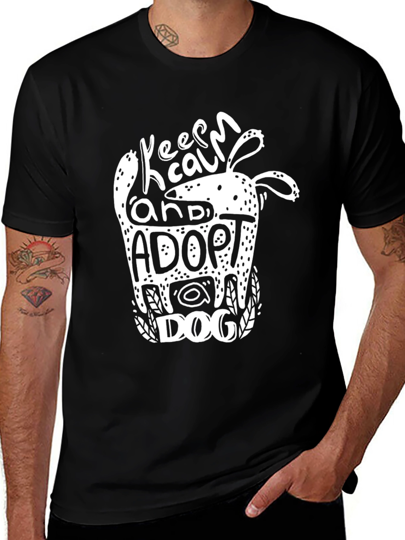 Adopt a Dog Graphic Tee